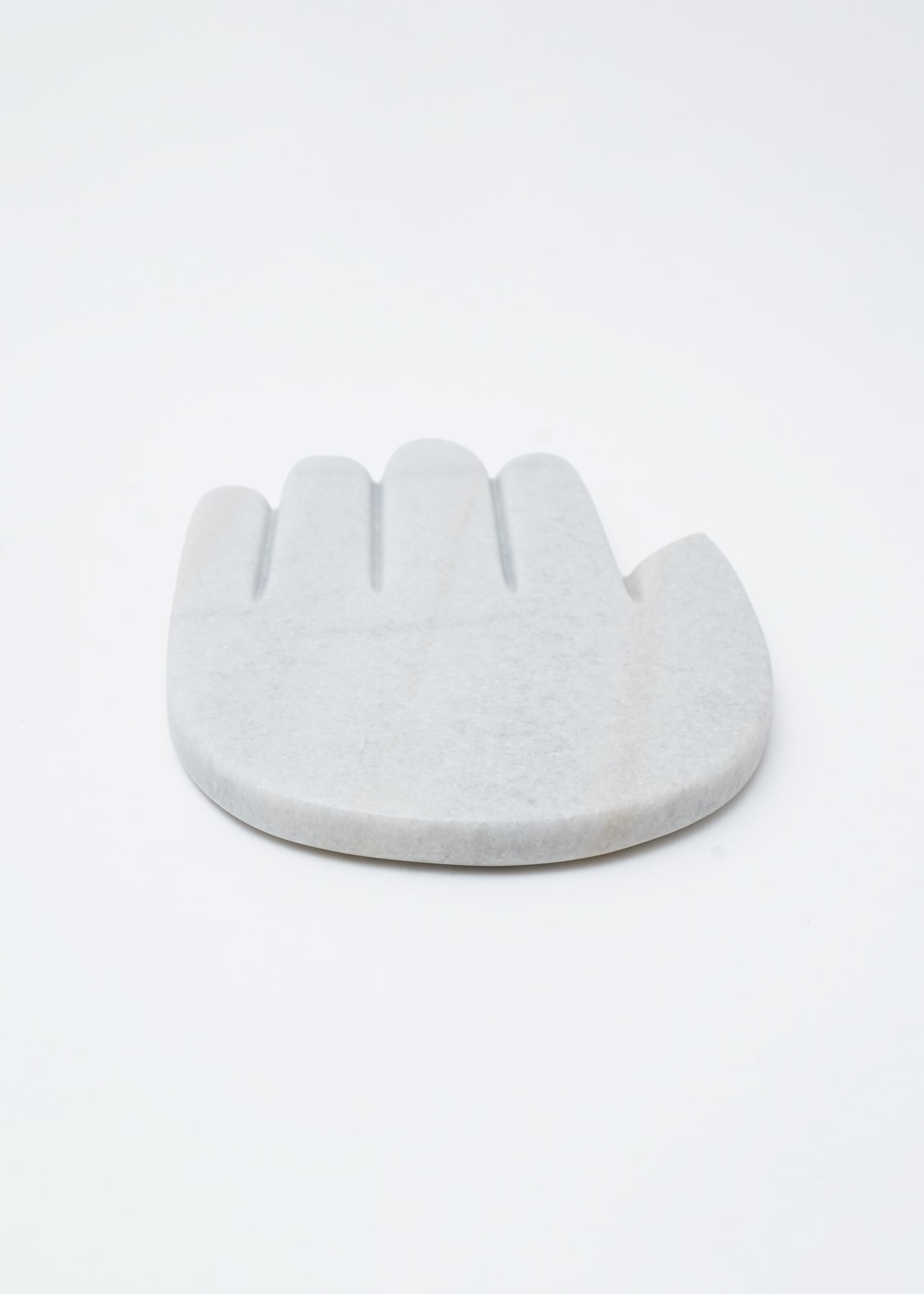 White Marble Stone Hand