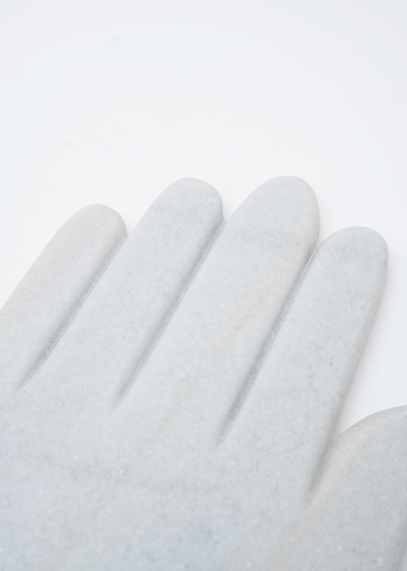 White Marble Stone Hand