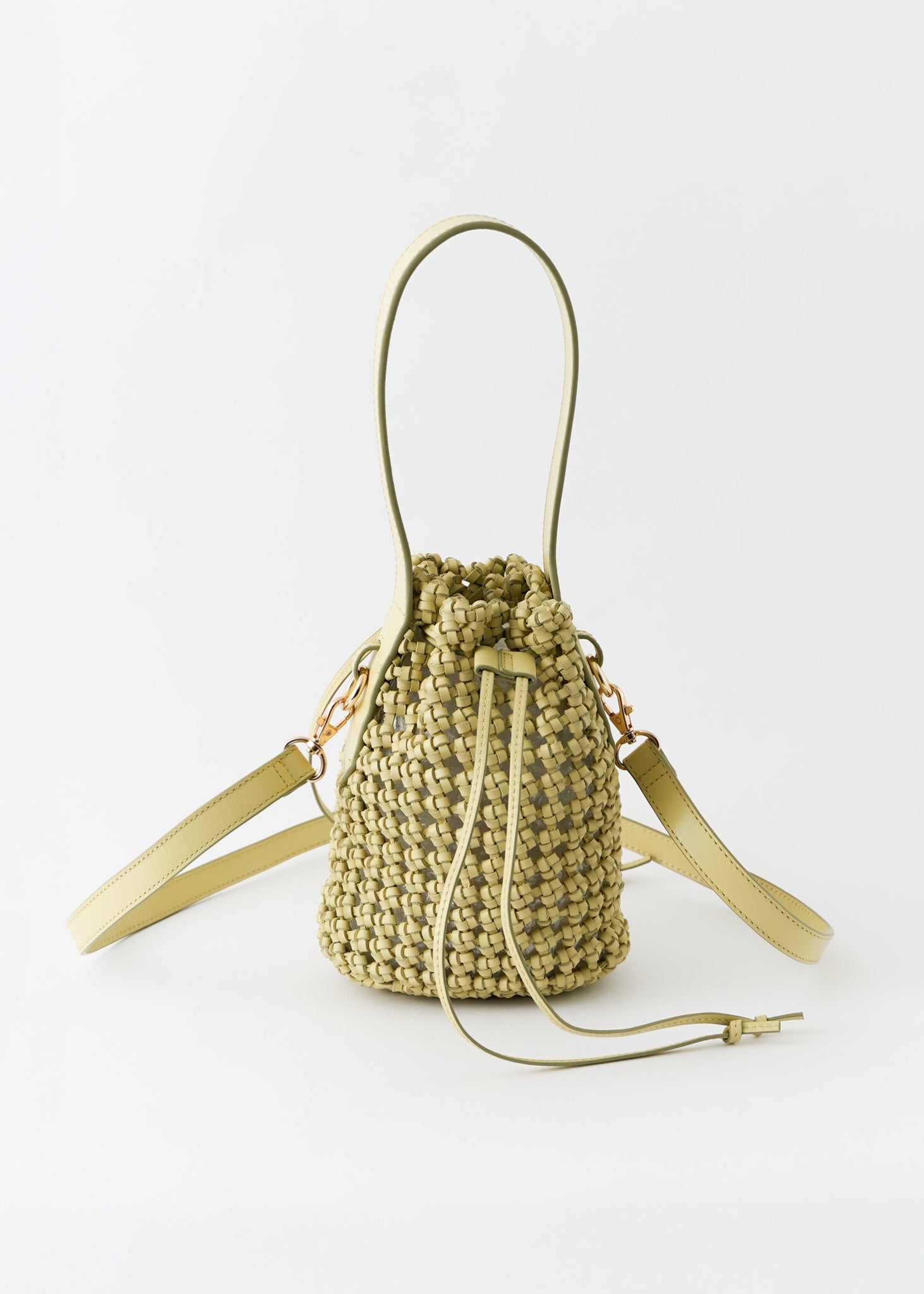 Leather Bucket Bag