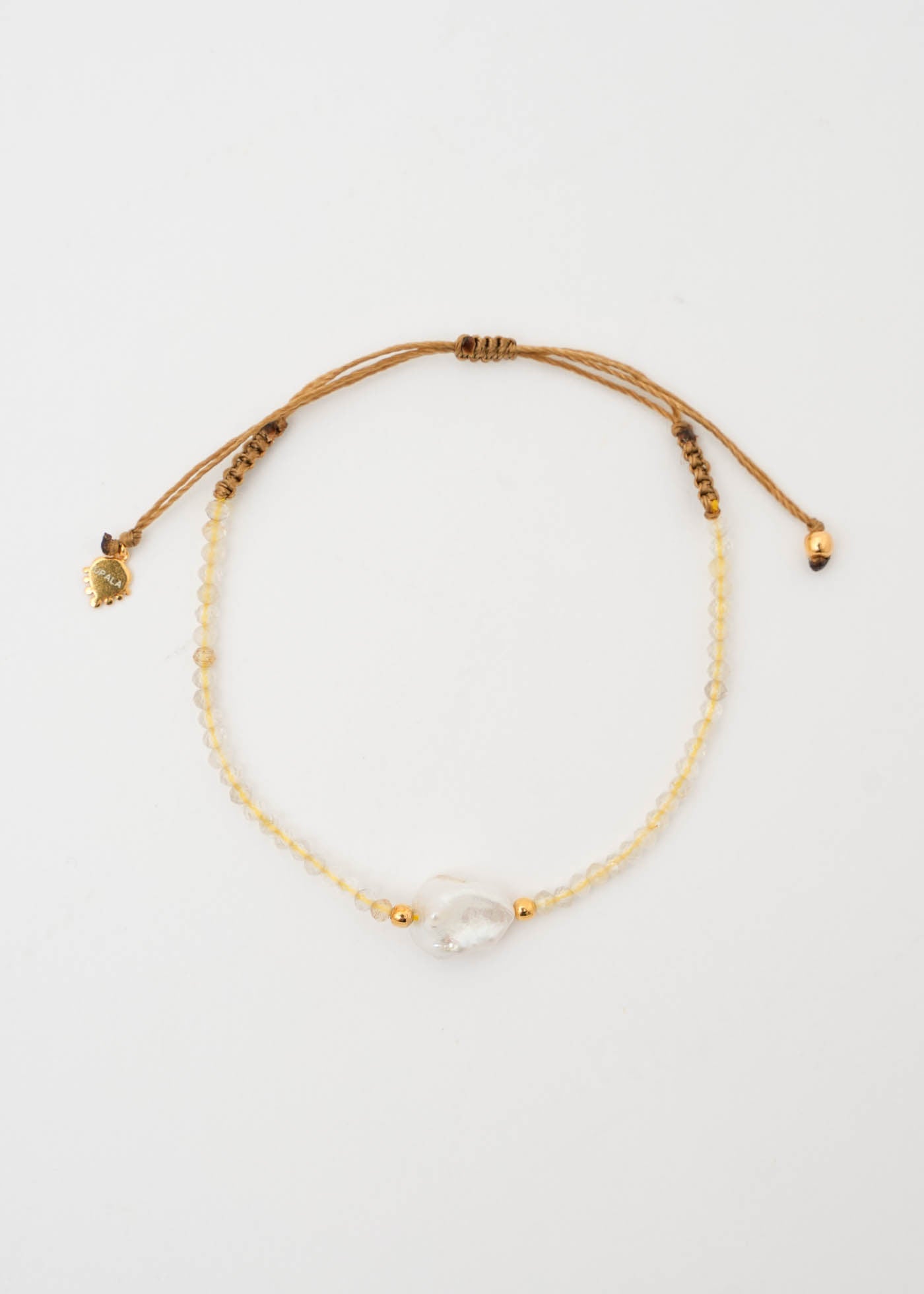 Pearl Charm Beads Bracelet