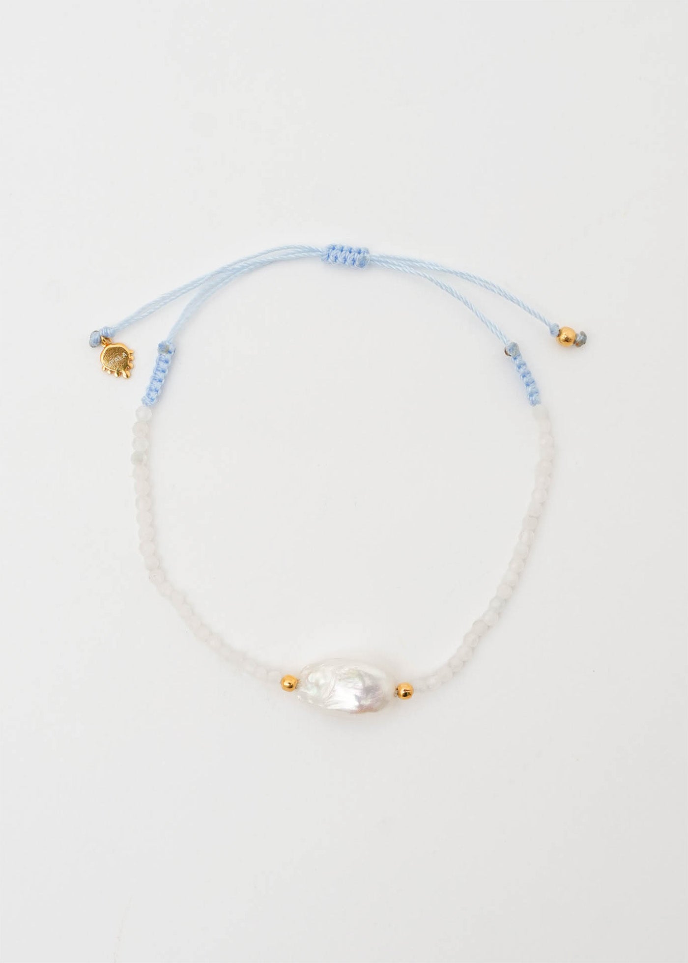 Pearl Charm Beads Bracelet