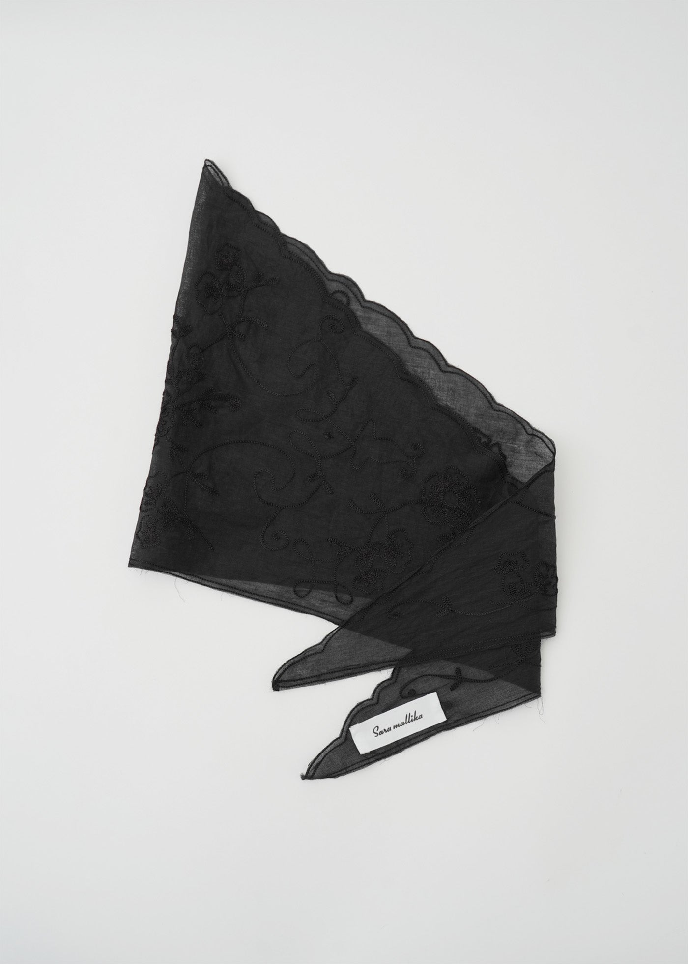 Organza Aari Embroidery Babushka