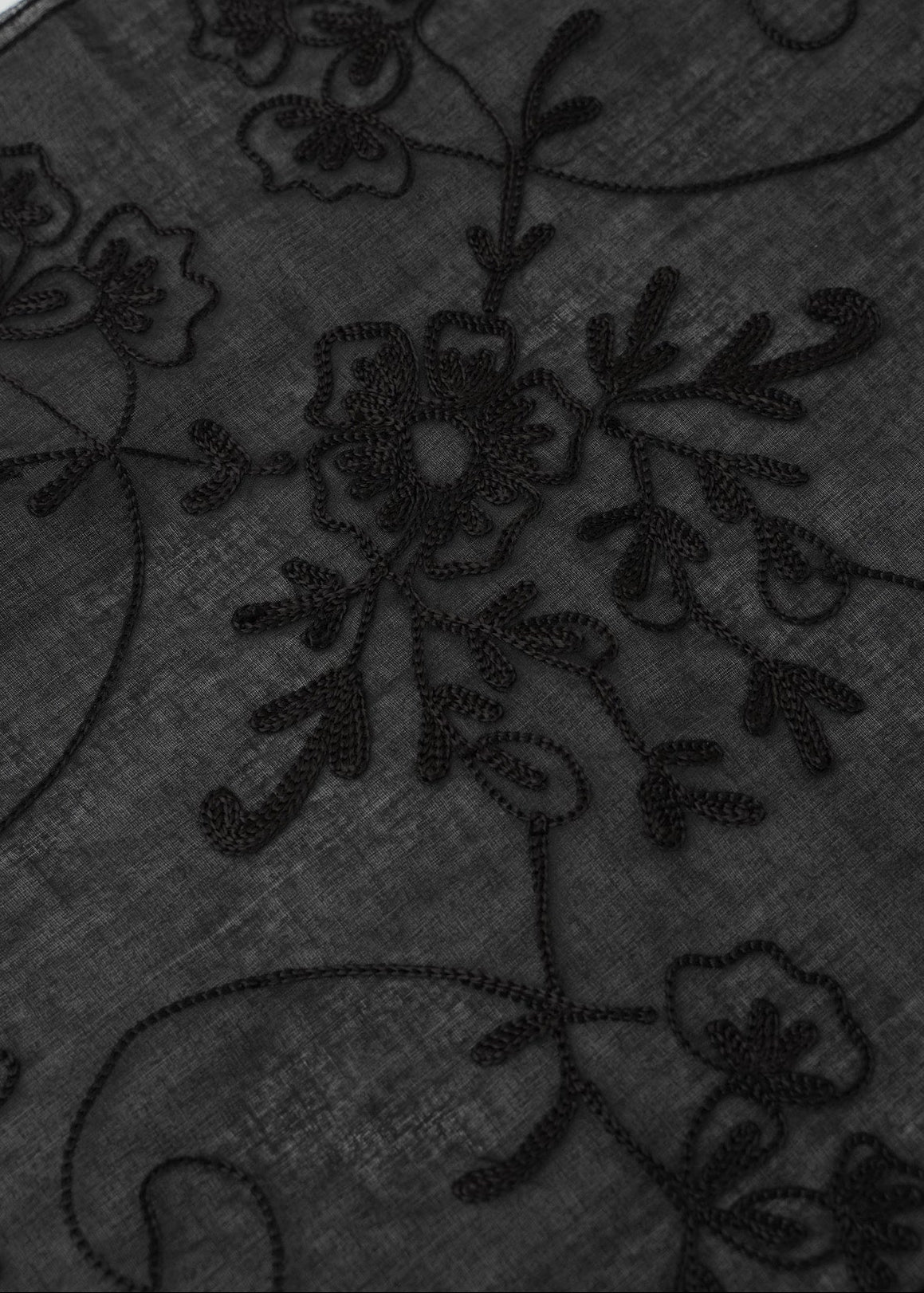 Organza Aari Embroidery Babushka