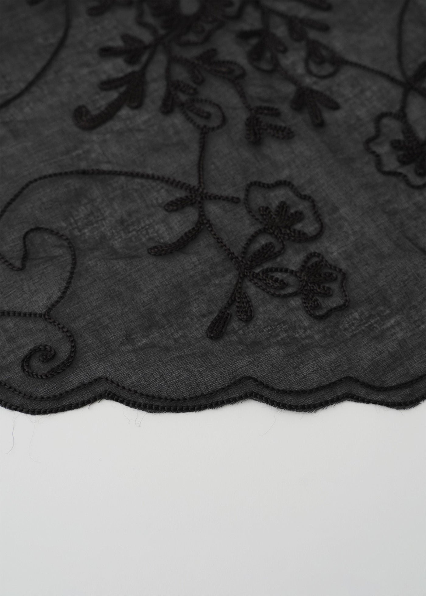 Organza Aari Embroidery Babushka