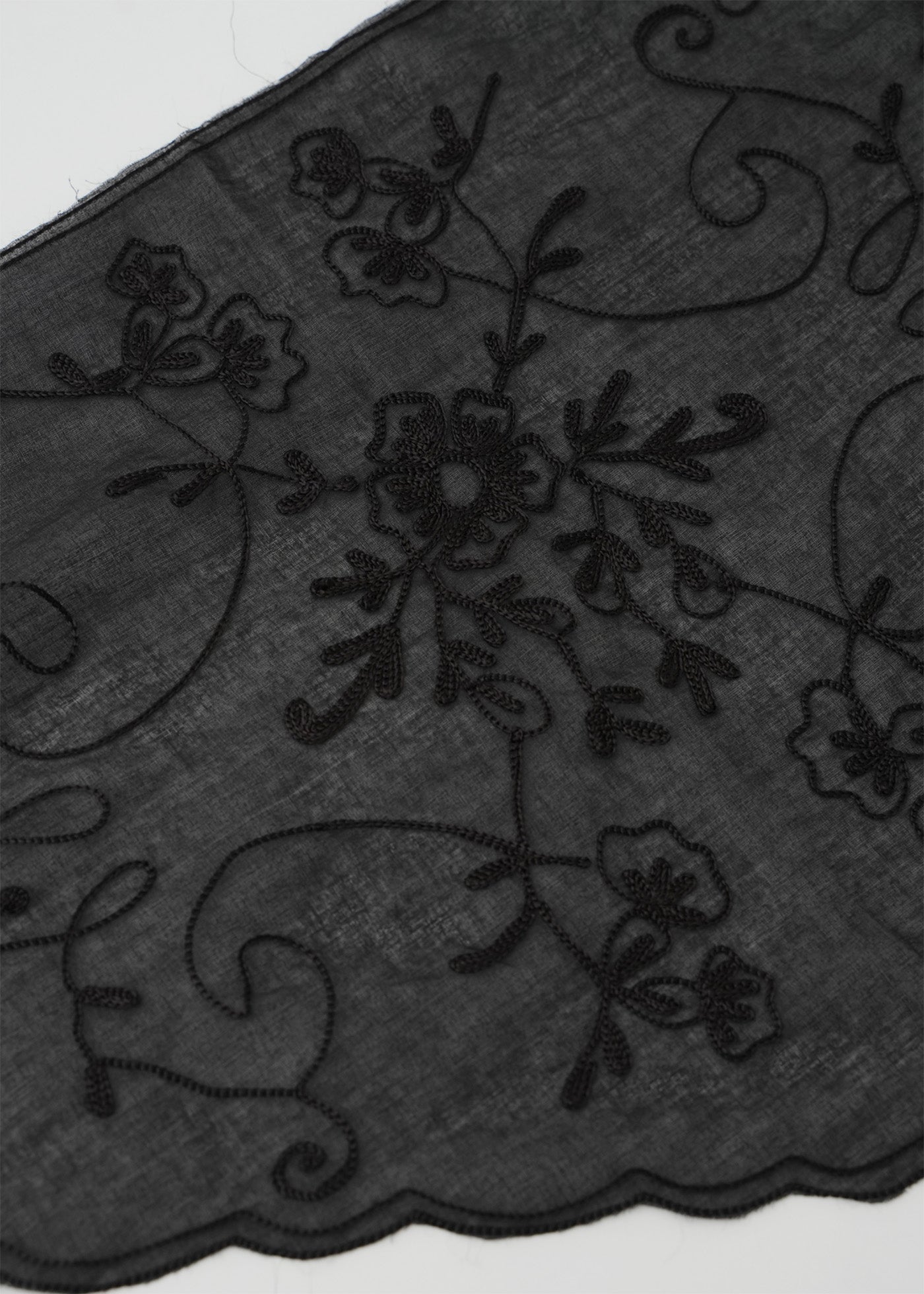 Organza Aari Embroidery Babushka