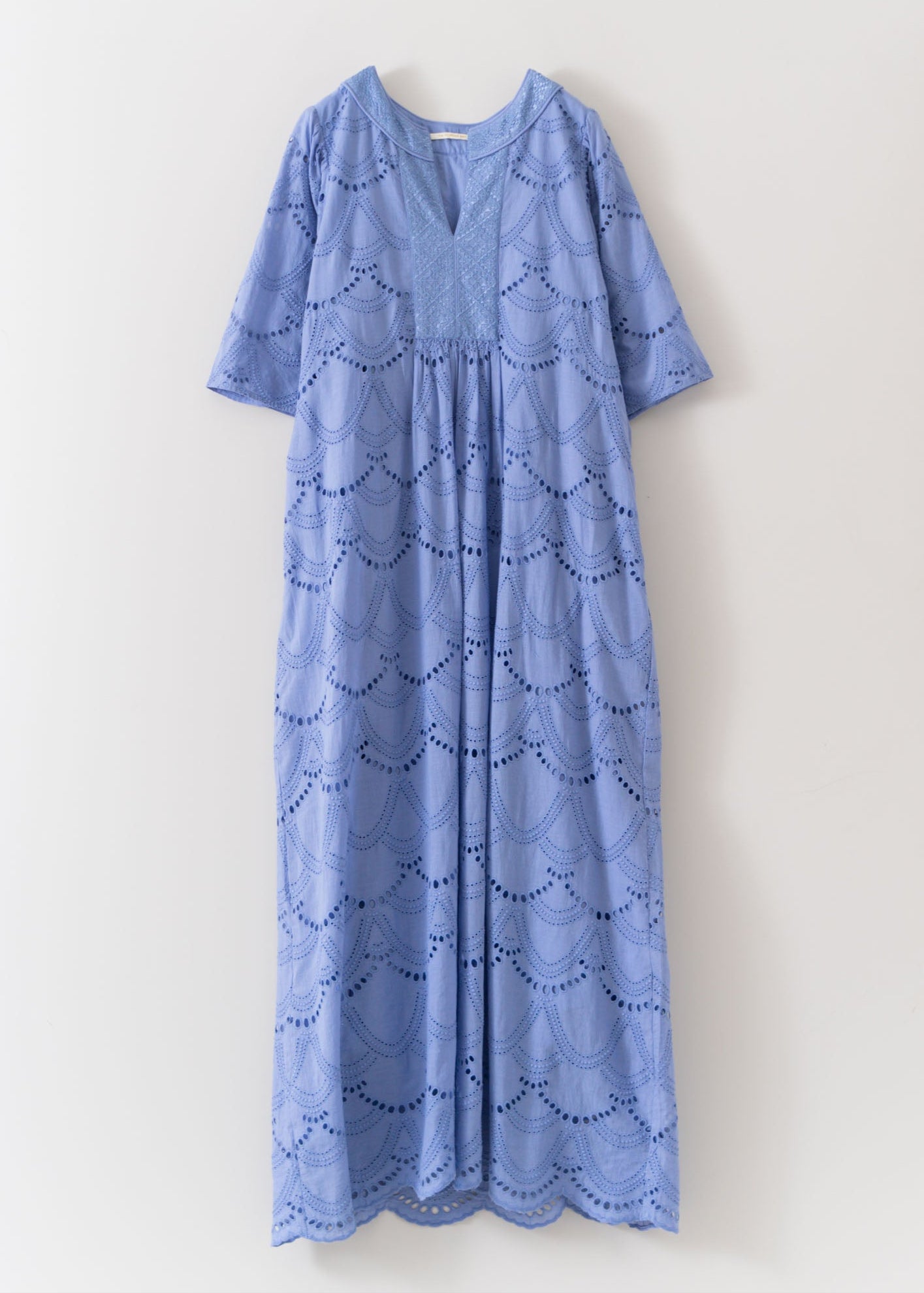 Cotton Voile Dot Hemla Dress | Pasand by ne Quittez pas | パサン  
