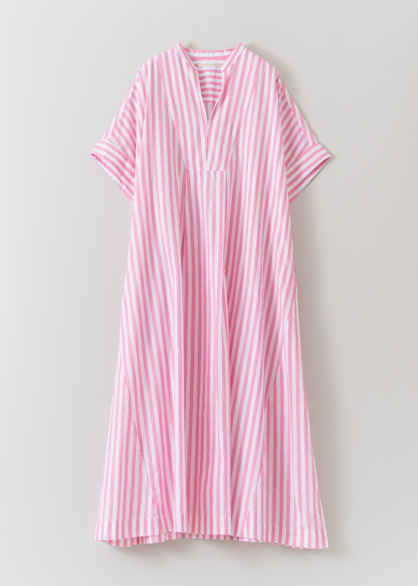 【5/2 10時発売】Poplin Stripe Big Shirts Dress