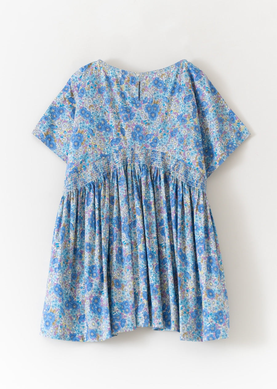 Liberty Print Shirring Blouse