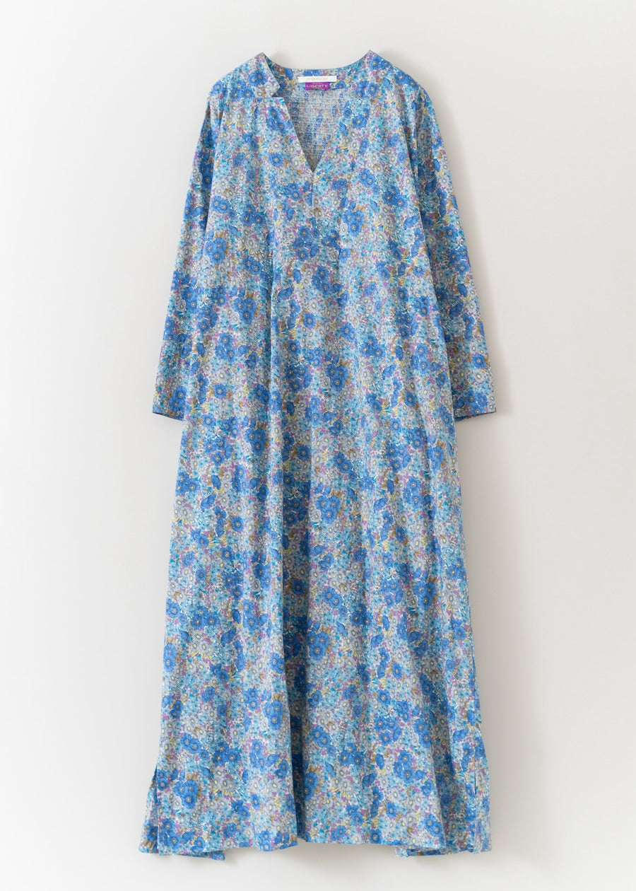 Liberty Print Waist String Dress