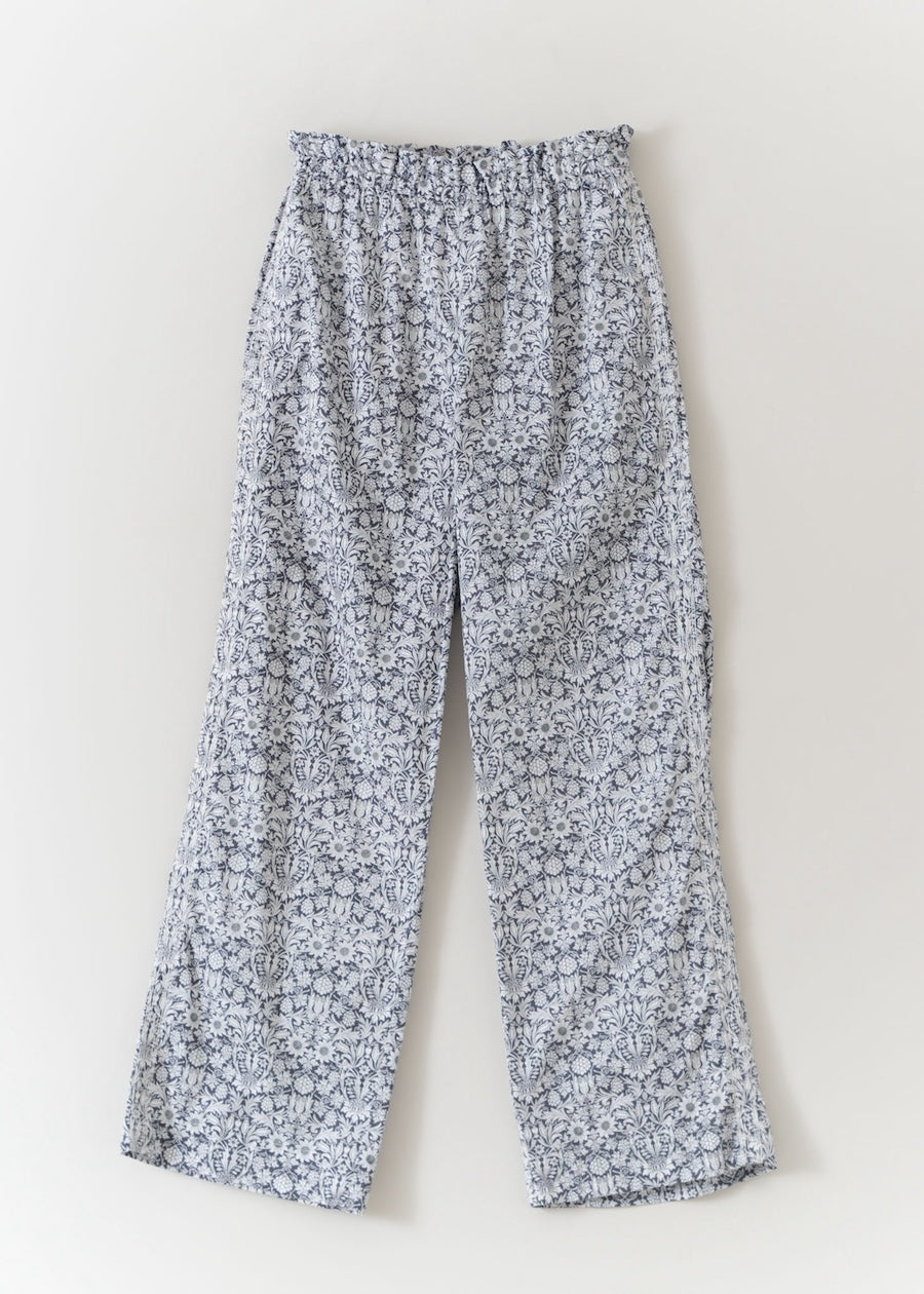 Liberty Print Side Embroidery Pants