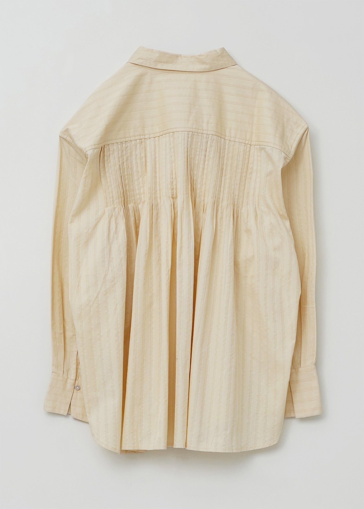 【3/19 10時発売】Poplin Power Shoulder Back Tuck Shirts