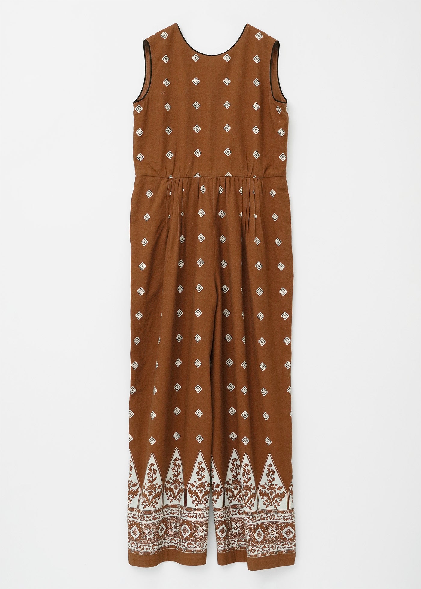 【4/22 10時発売】Cotton Line Zigzag Flower Print All In One