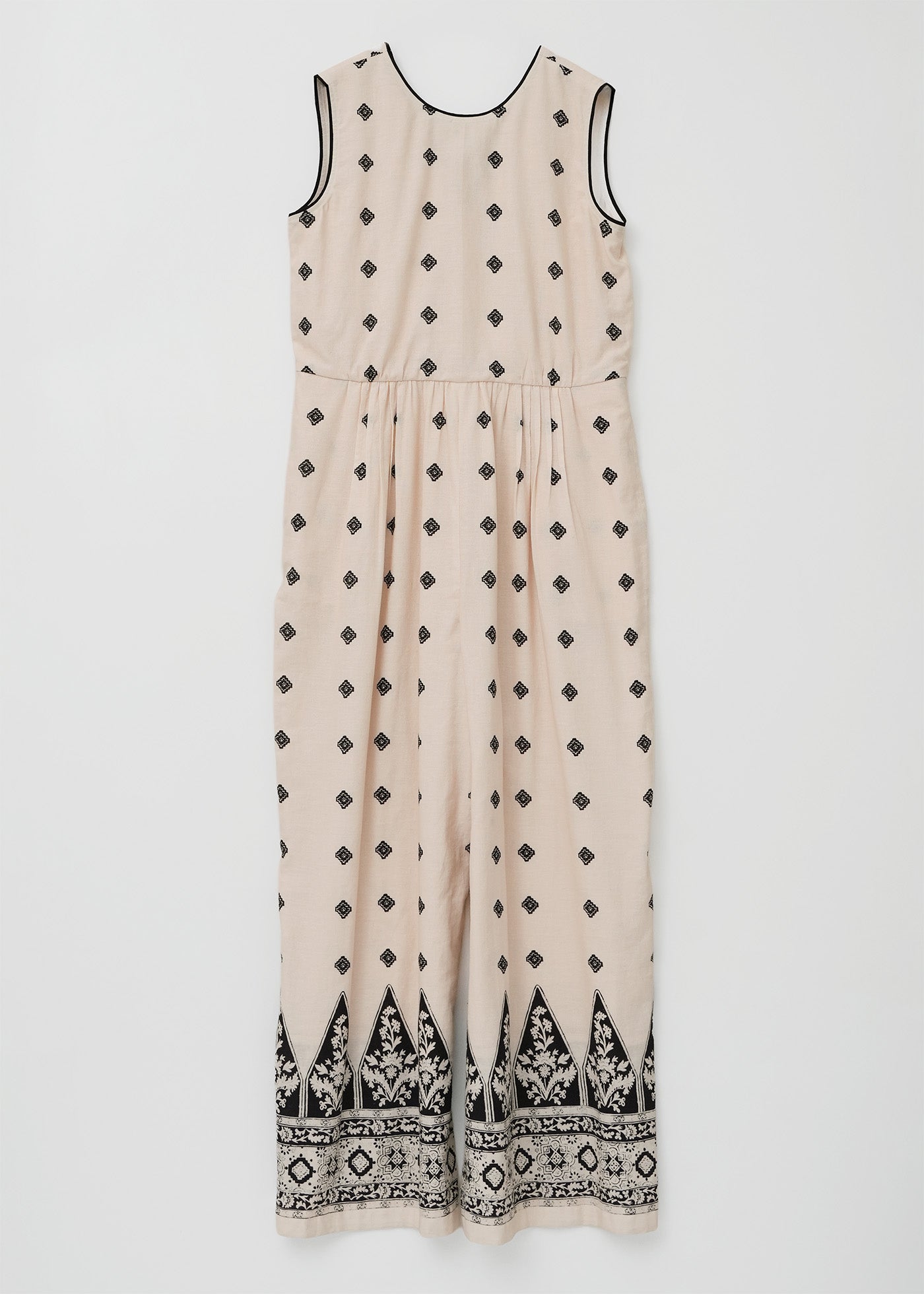 【4/22 10時発売】Cotton Line Zigzag Flower Print All In One