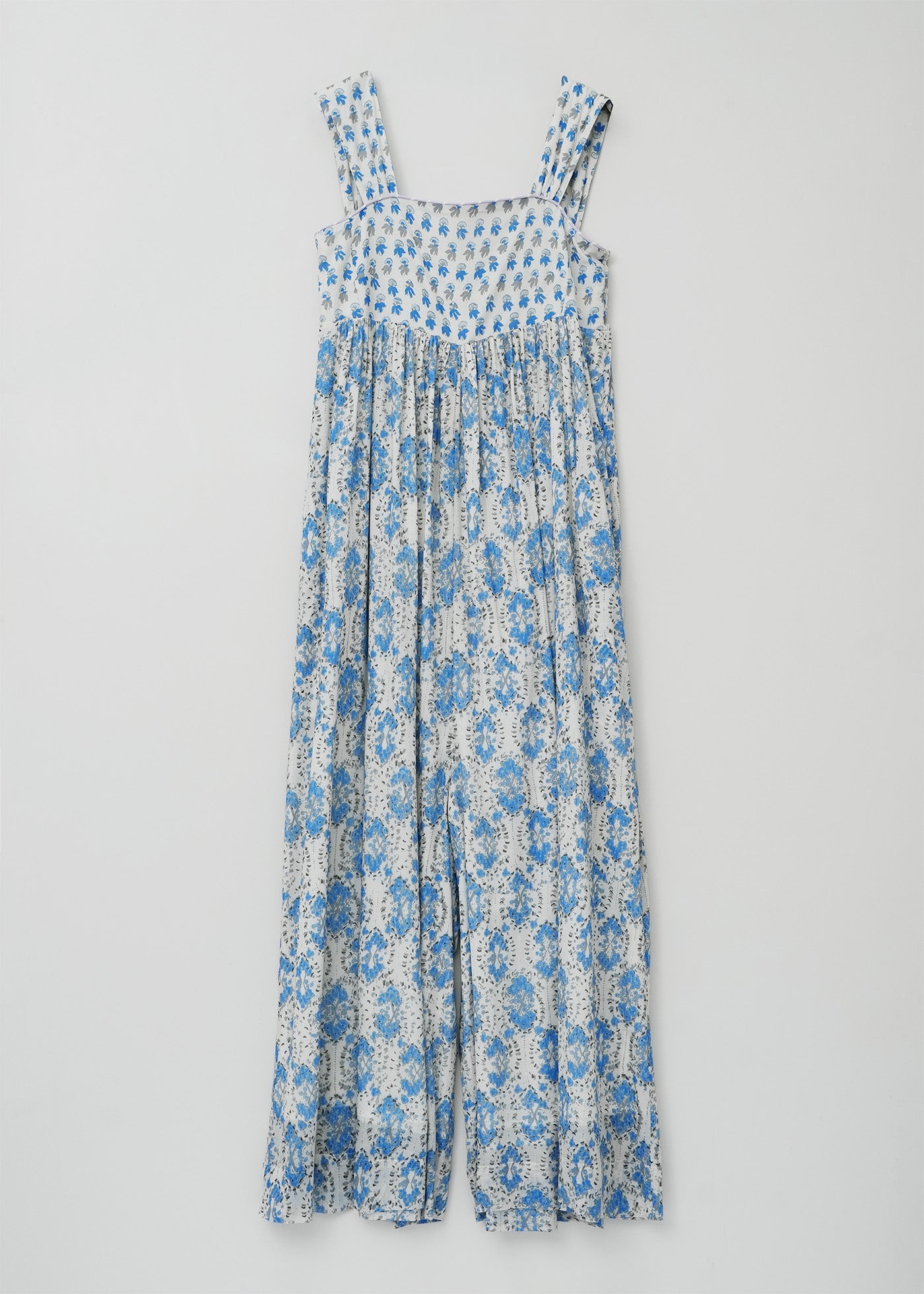 【4/8 10時発売】Cotton Voile Bluebell Print Gather All In One