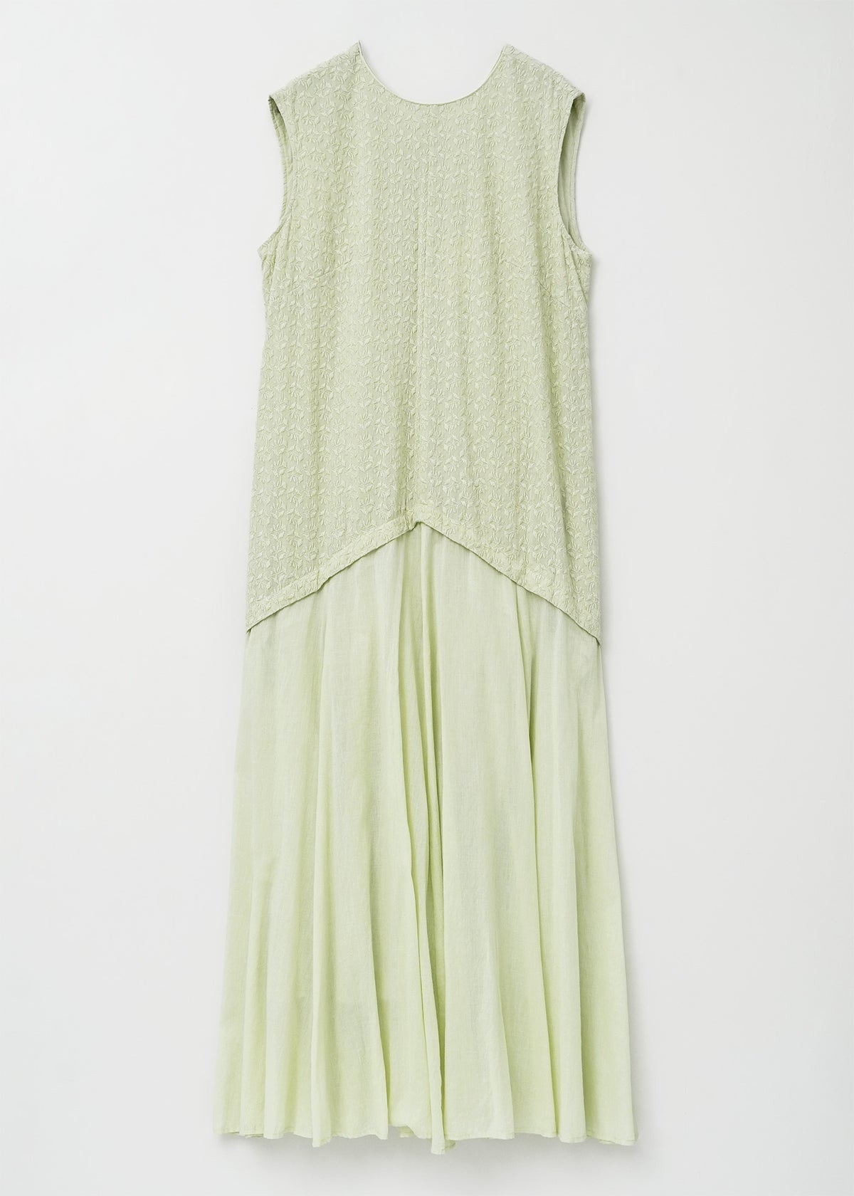 Petit Flower Cifre Sleeveless Flare Dress | Pasand by ne Quittez 