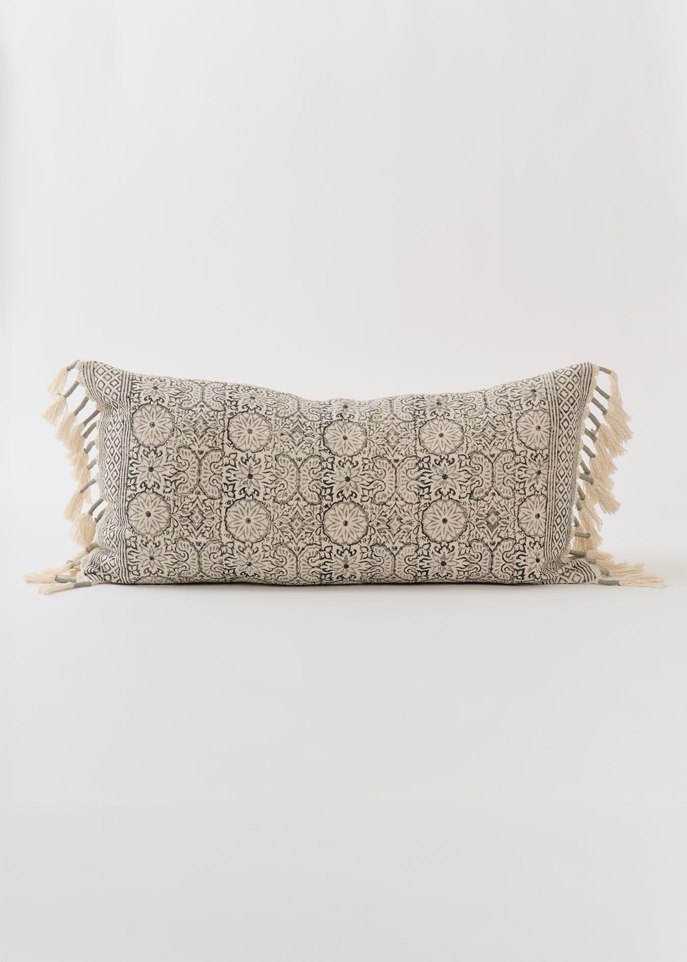 Block Print Long Cushion Cover