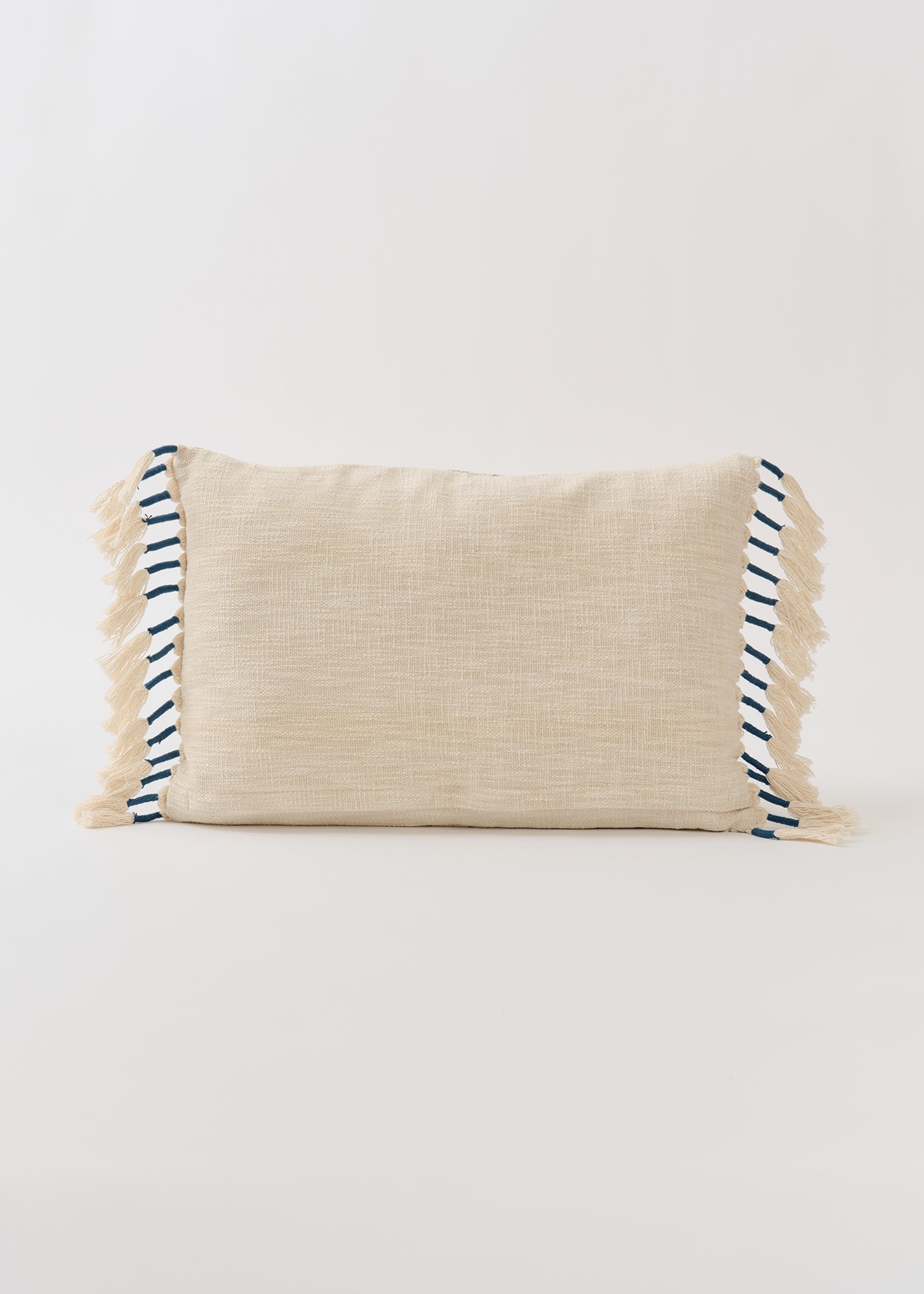 Block Small Flower Print Cushion Cover