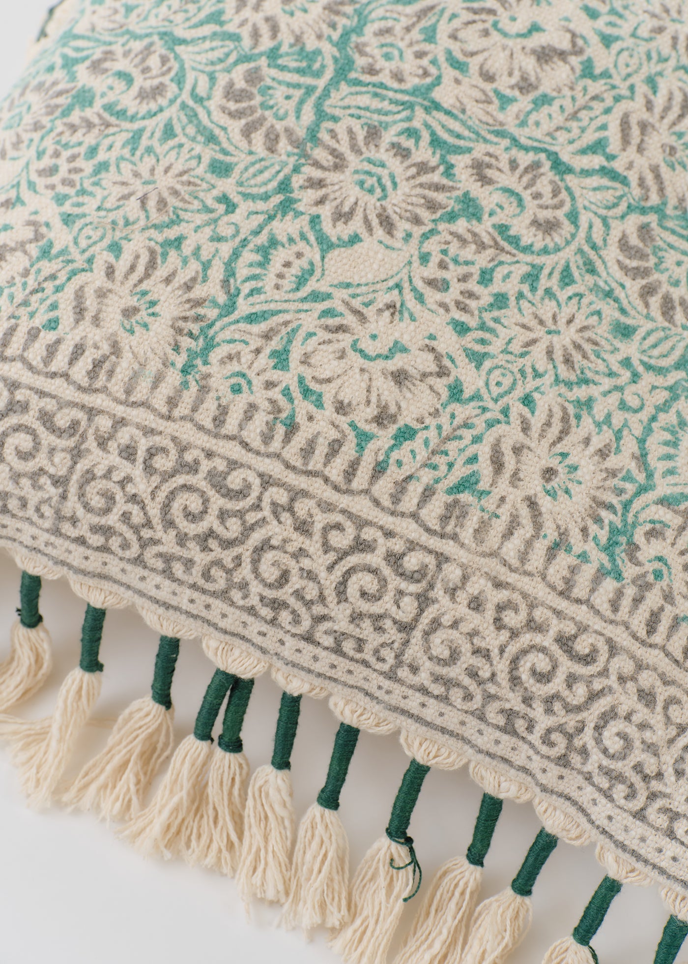 Block Ethnic Print Cushion Cover