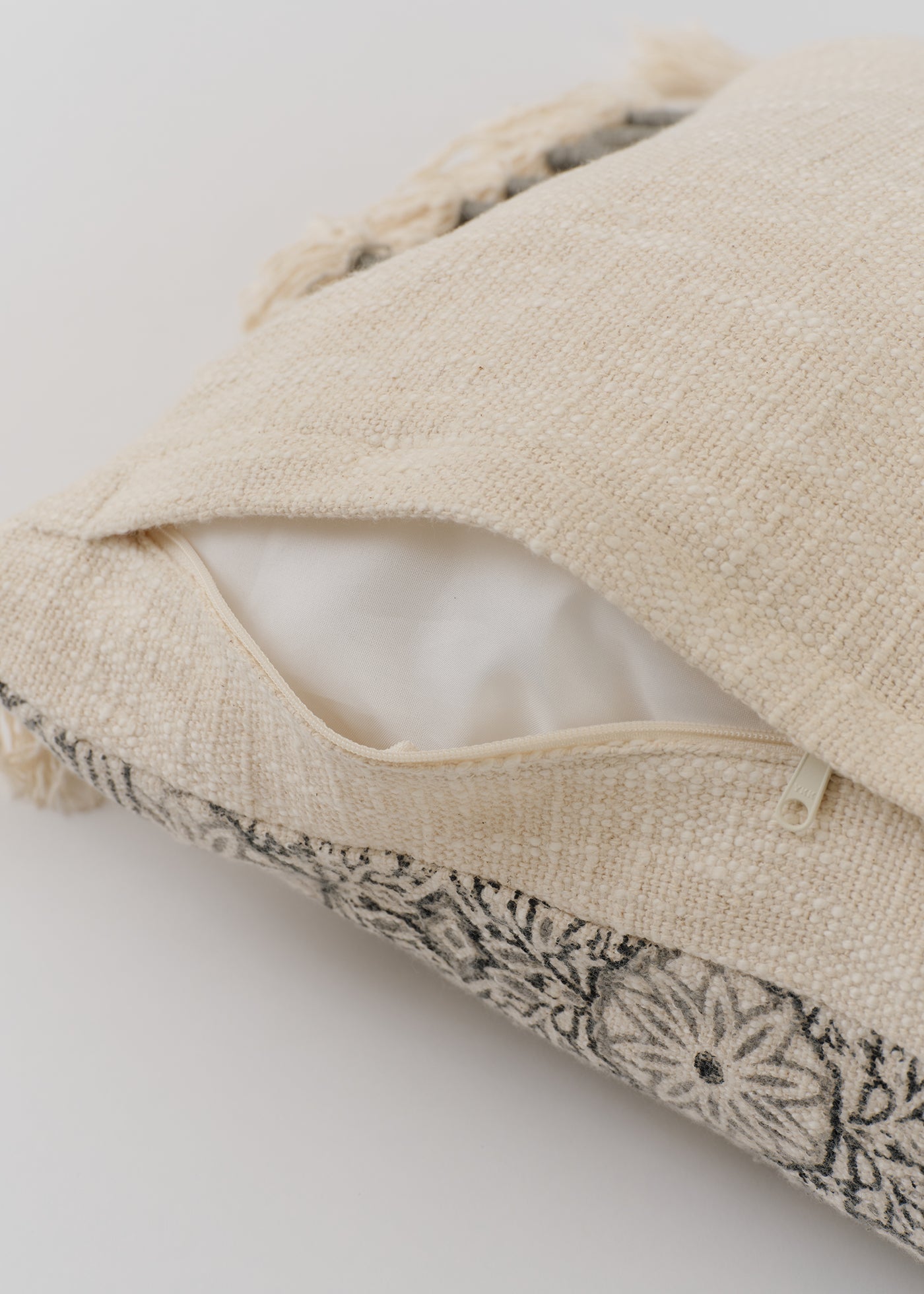 Block Print Long Cushion Cover