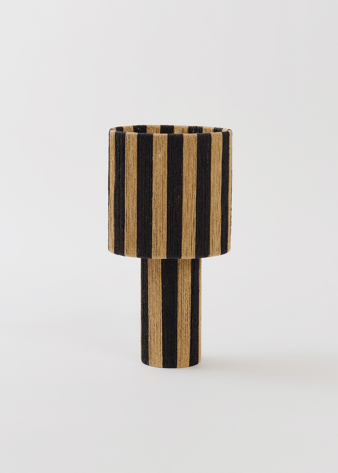 Raffia Stripe Table Lamp