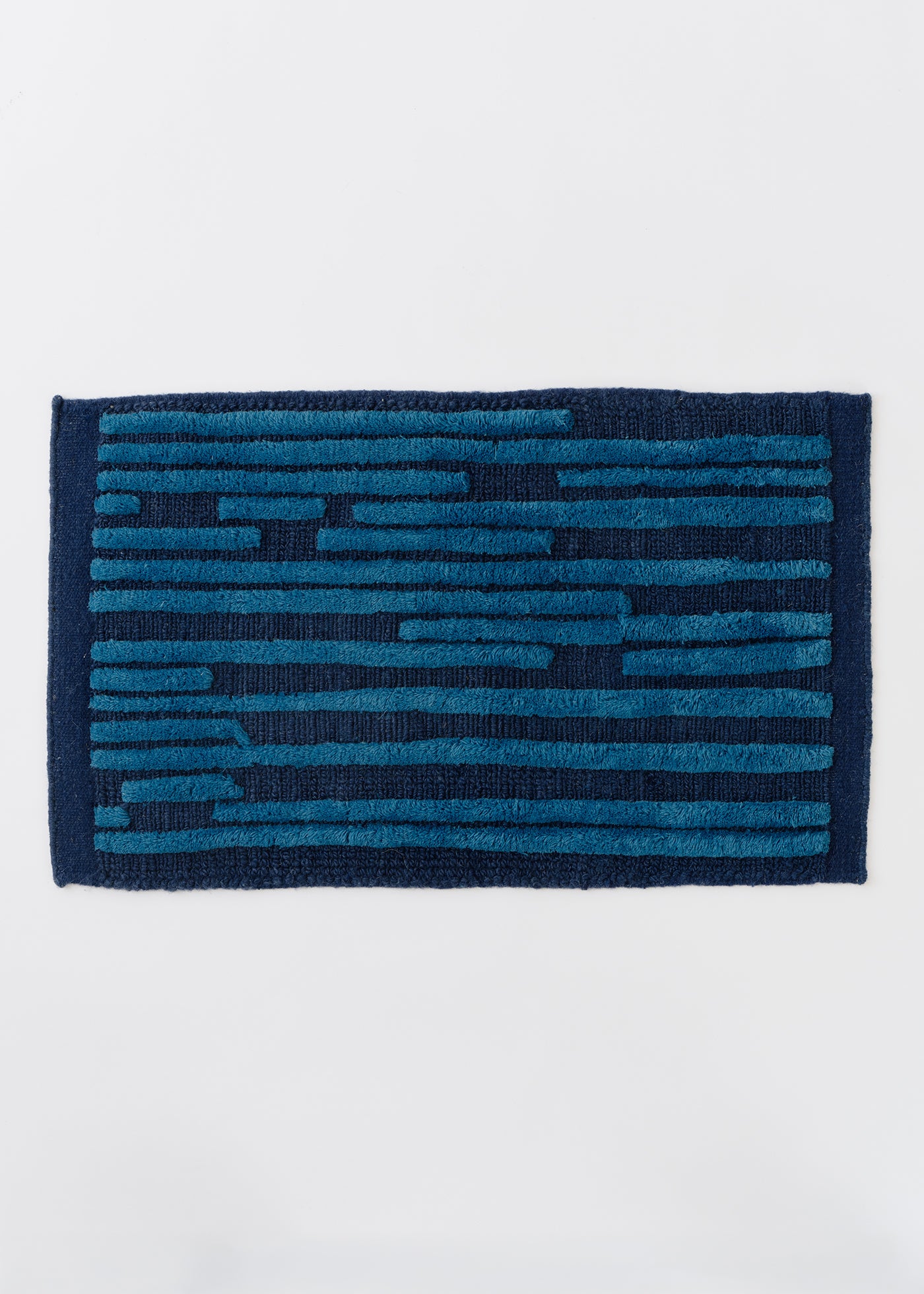 Moss Stripe Wool Rug