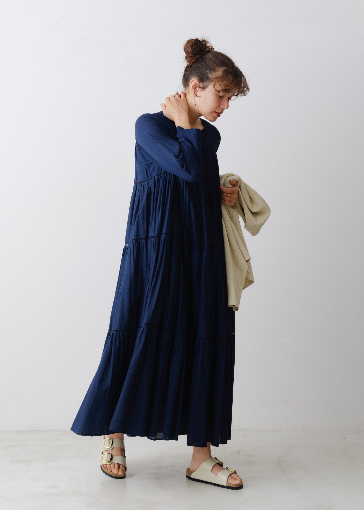 Navy/Free 165cm