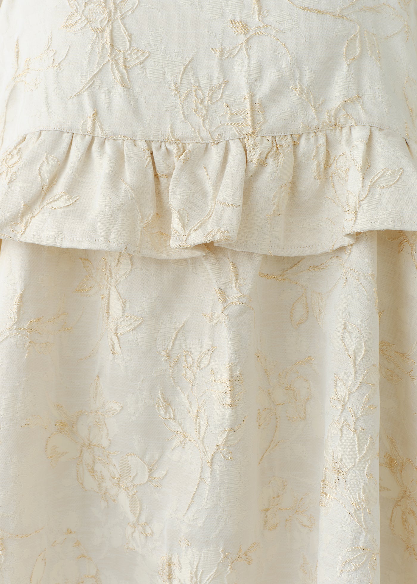 Flower Jacquard Cami Dress