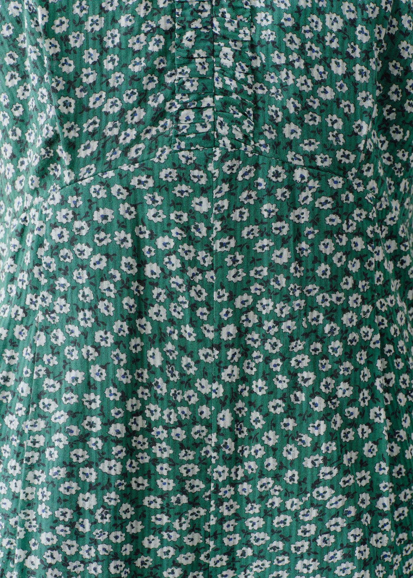 【6月上旬お届け予定】Cotton Dobby Stripe Flower Print All In One