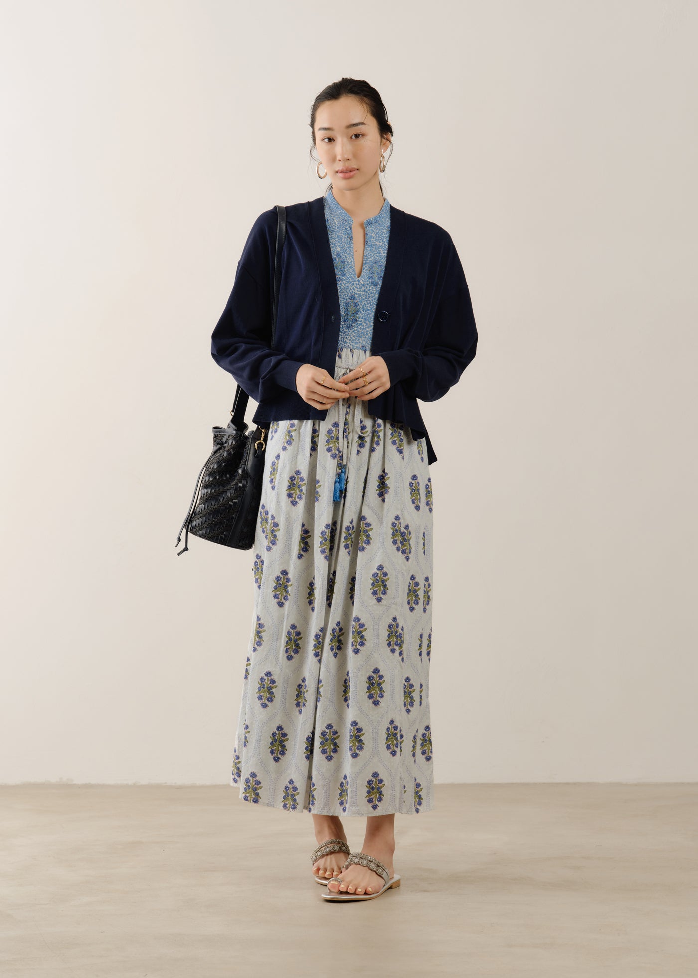 Navy/Free 170cm