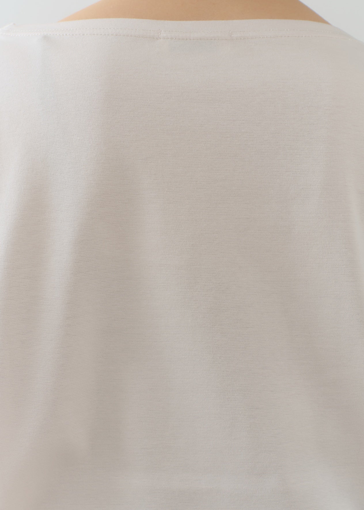 【6月上旬お届け予定】Ponte Boat Neck Half Sleeve Top