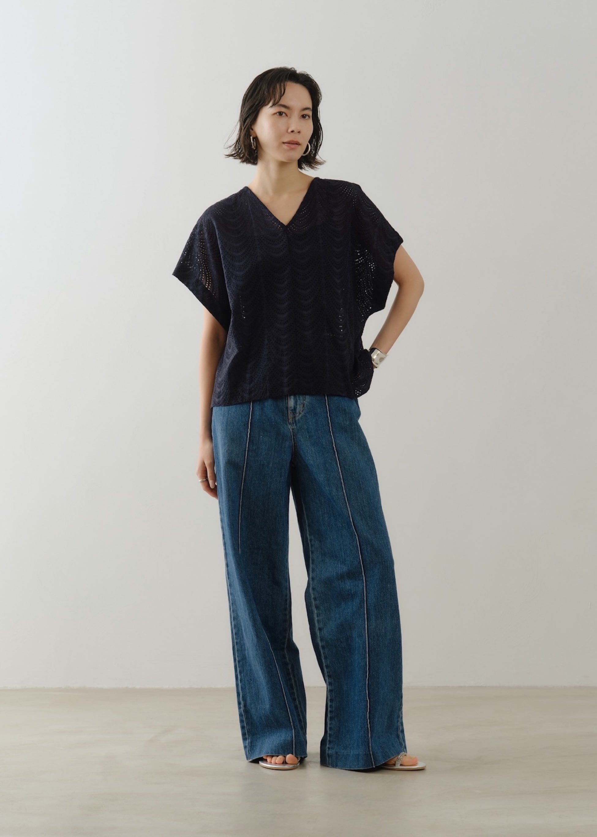 Navy/Free 168cm