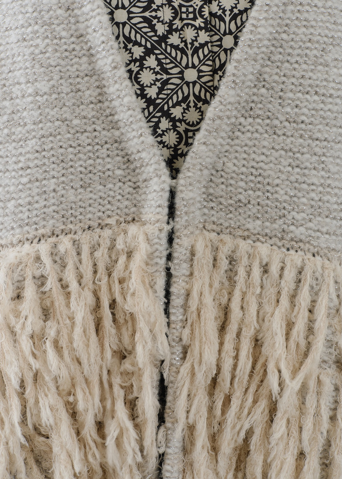 【8/5 10時発売】Wool Fringe Gilet