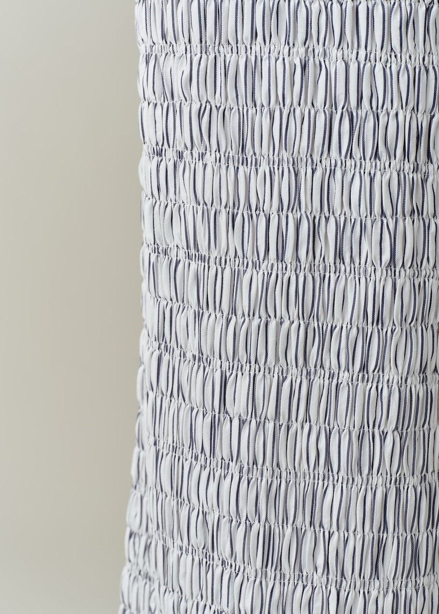 Poplin Shirring Skirt