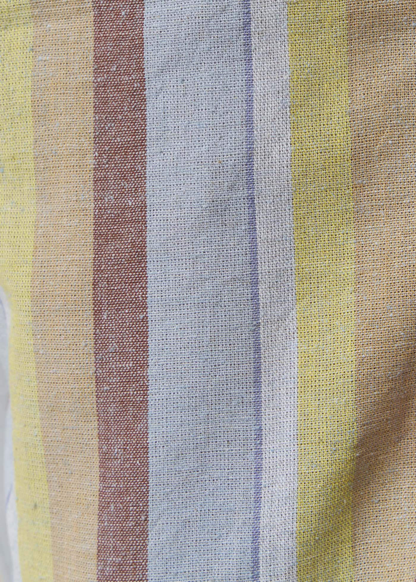 Wide Stripe Diagonal Cami Dress