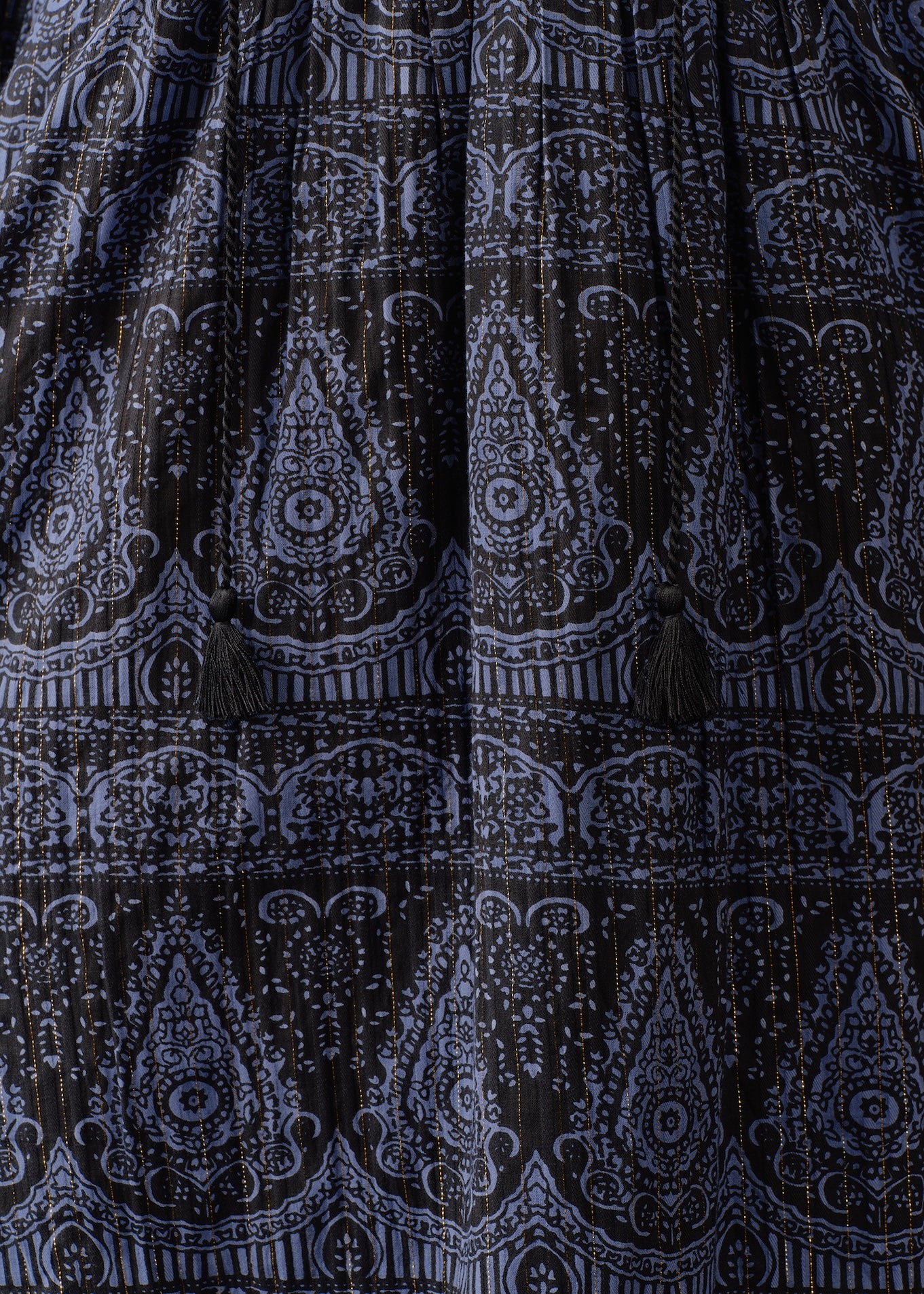 Meena Print Tassel Dress