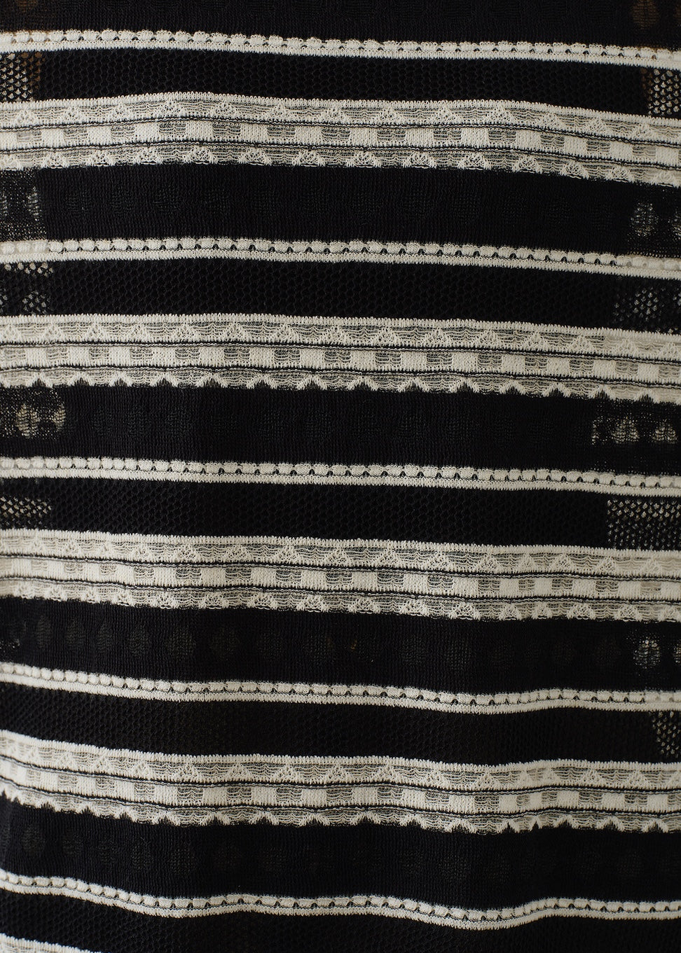 【8/19 10時発売】Border Pattern Knit Top