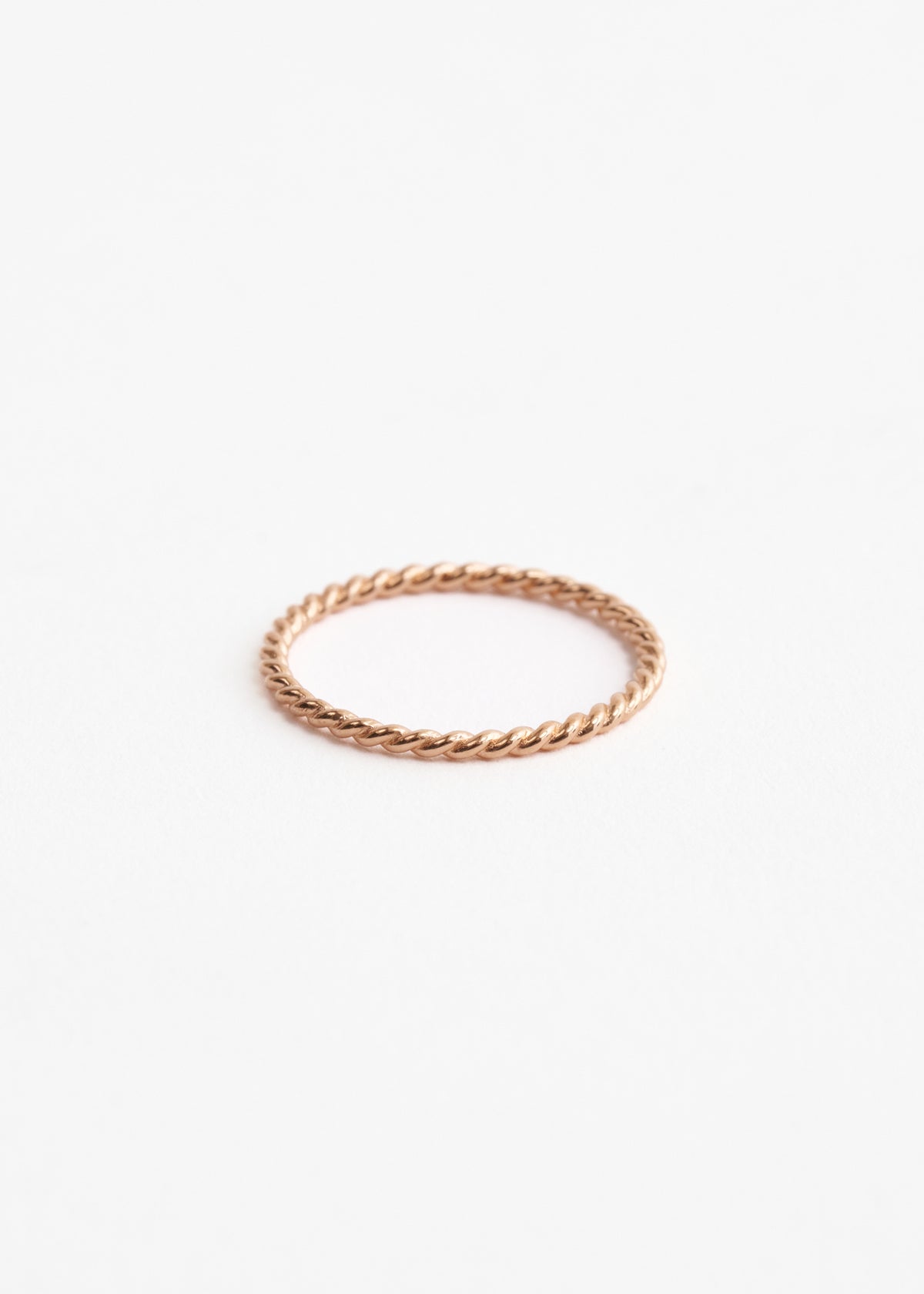 【10/28 10時発売】Jaipur Rose Thin Twist Band Ring