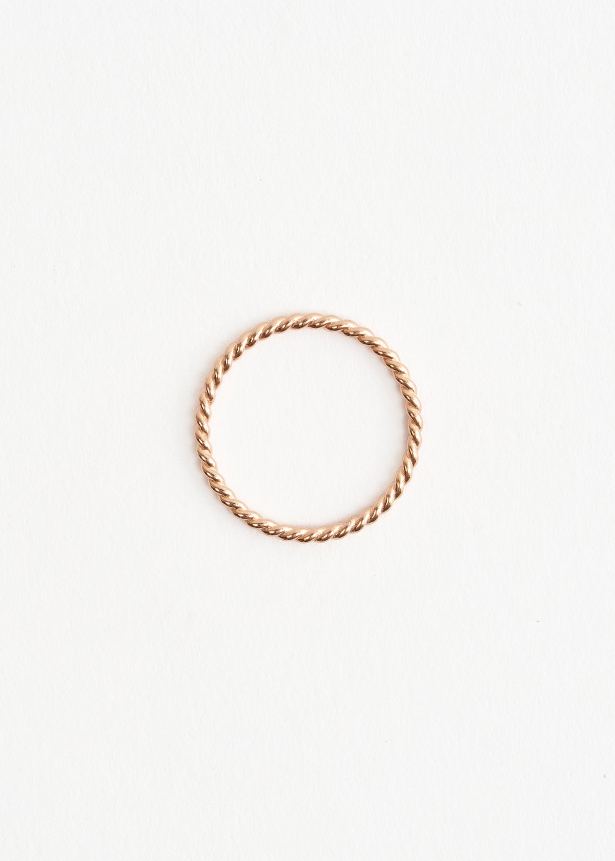【10/28 10時発売】Jaipur Rose Thin Twist Band Ring