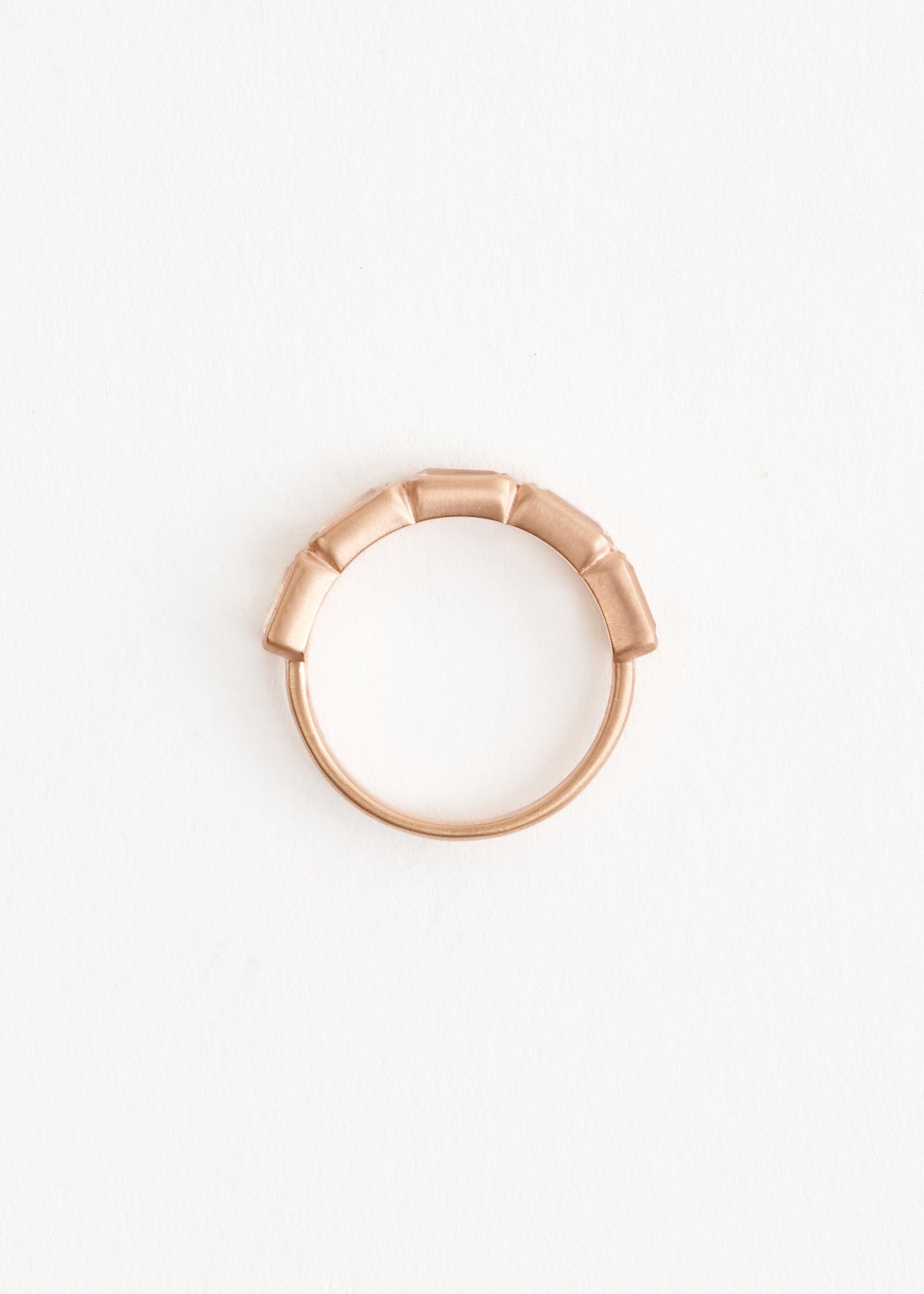 【10/28 10時発売】Jaipur Rose Rectangle Half Eternity Ring