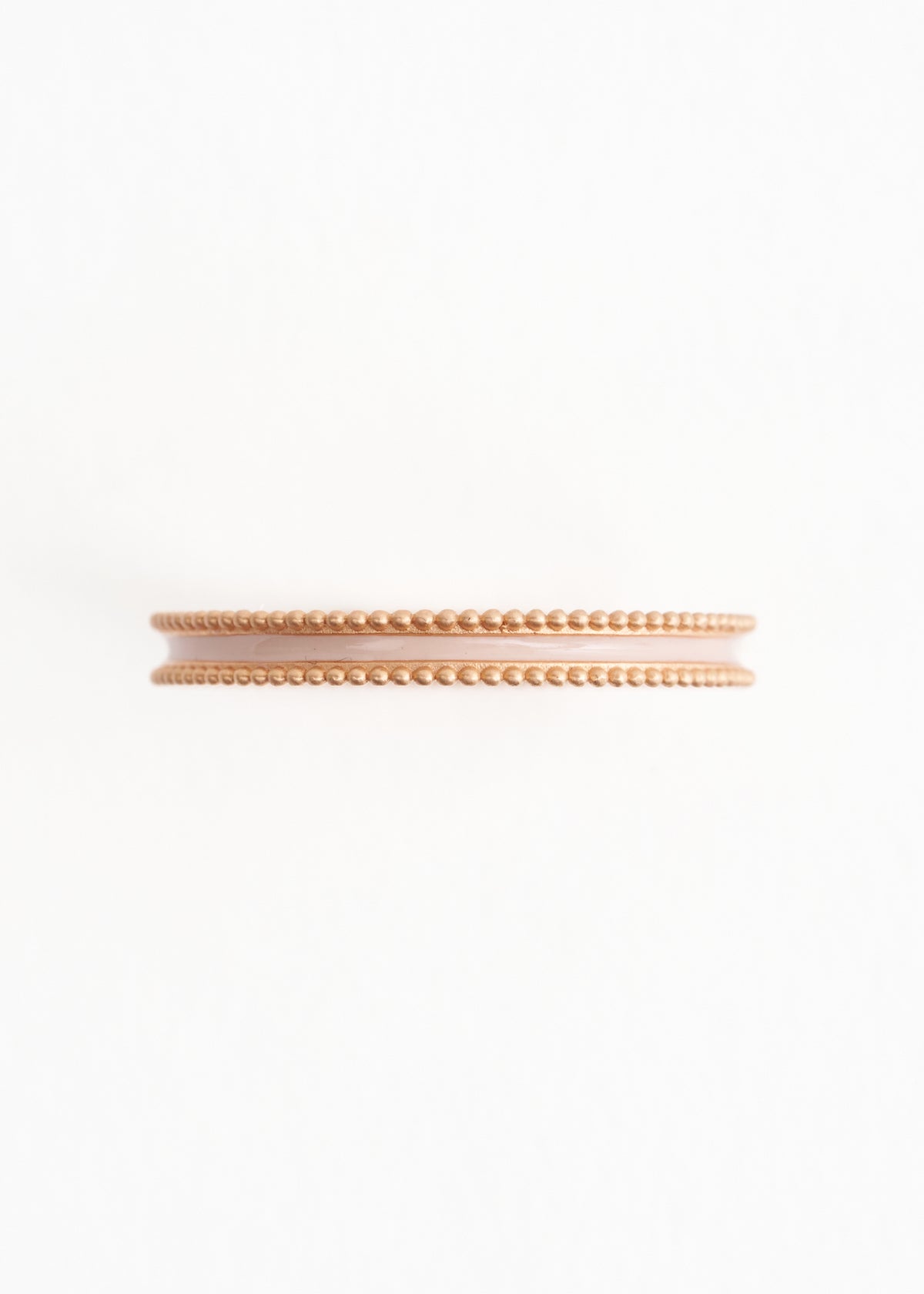 【10/28 10時発売】Jaipur Rose Milgrain Stacking Ring Biege