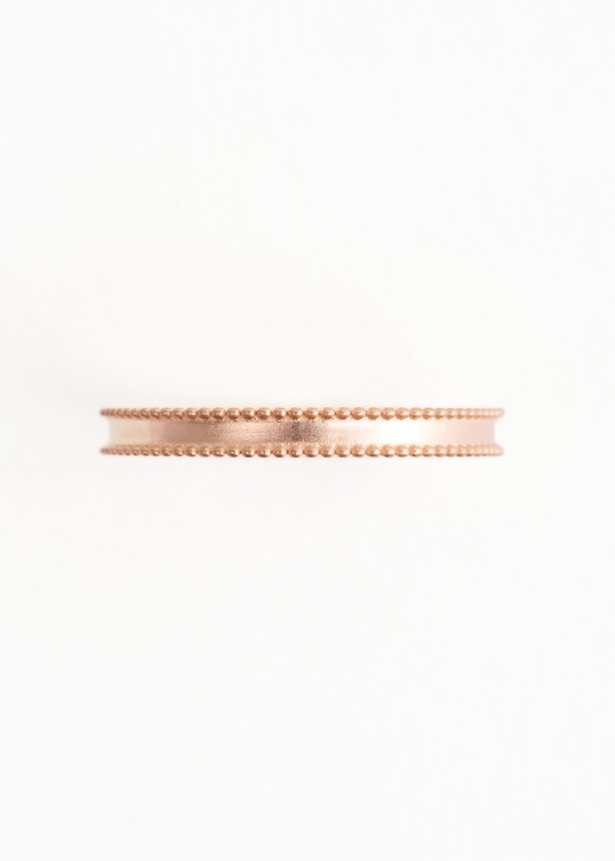 【10/28 10時発売】Jaipur Rose Milgrain Stacking Ring Pink Gold