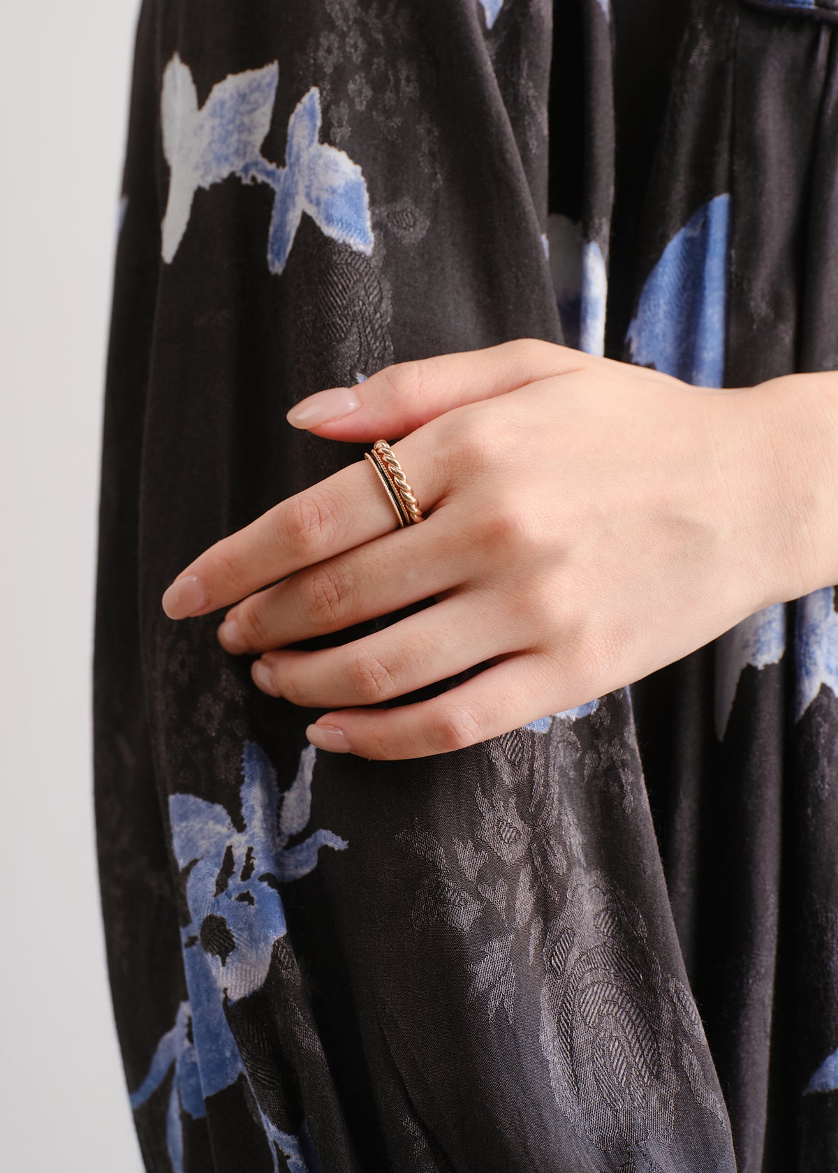 【10/28 10時発売】Jaipur Rose Thick Twist Band Ring