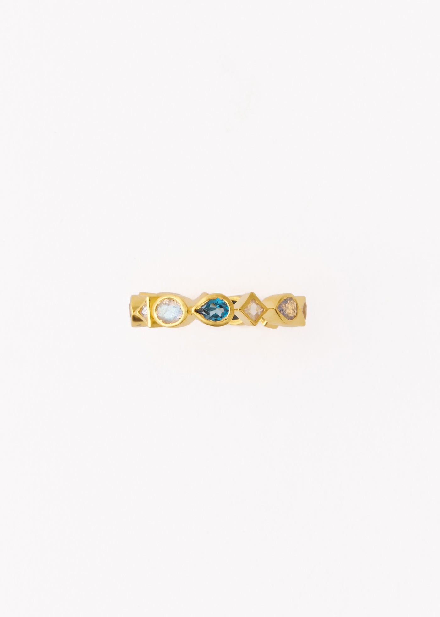 Multi Gem Eternity Ring