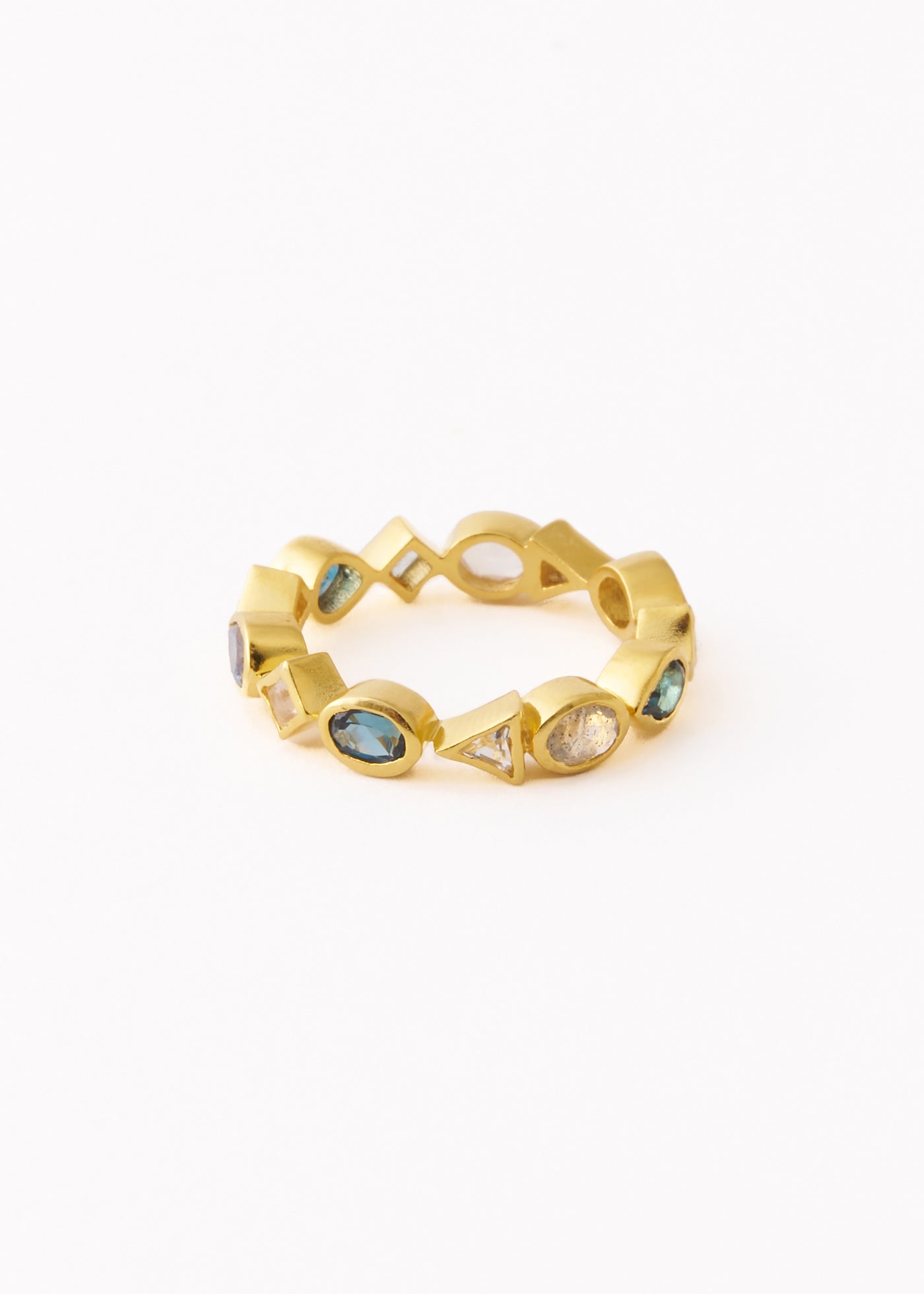 Multi Gem Eternity Ring