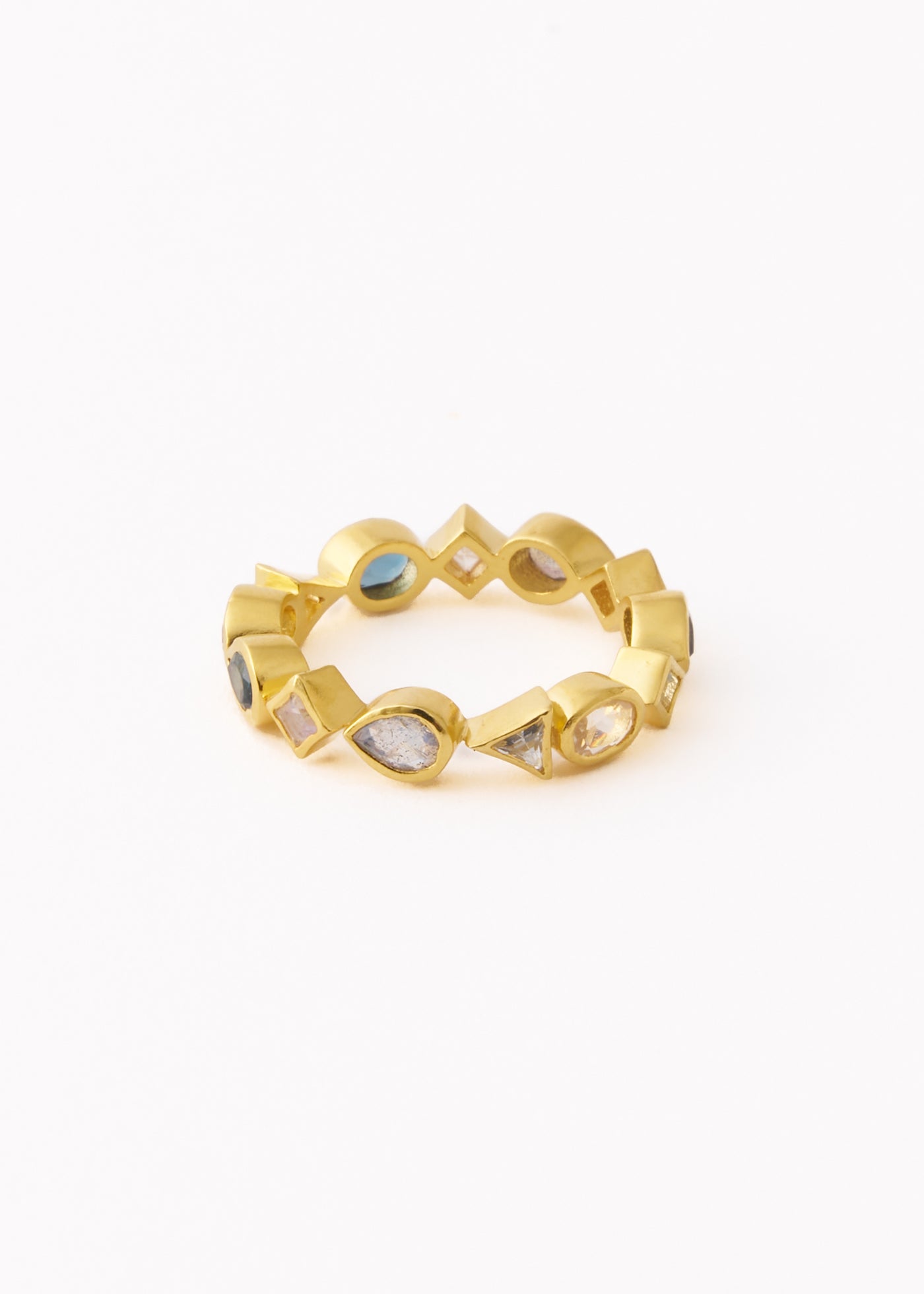 Multi Gem Eternity Ring