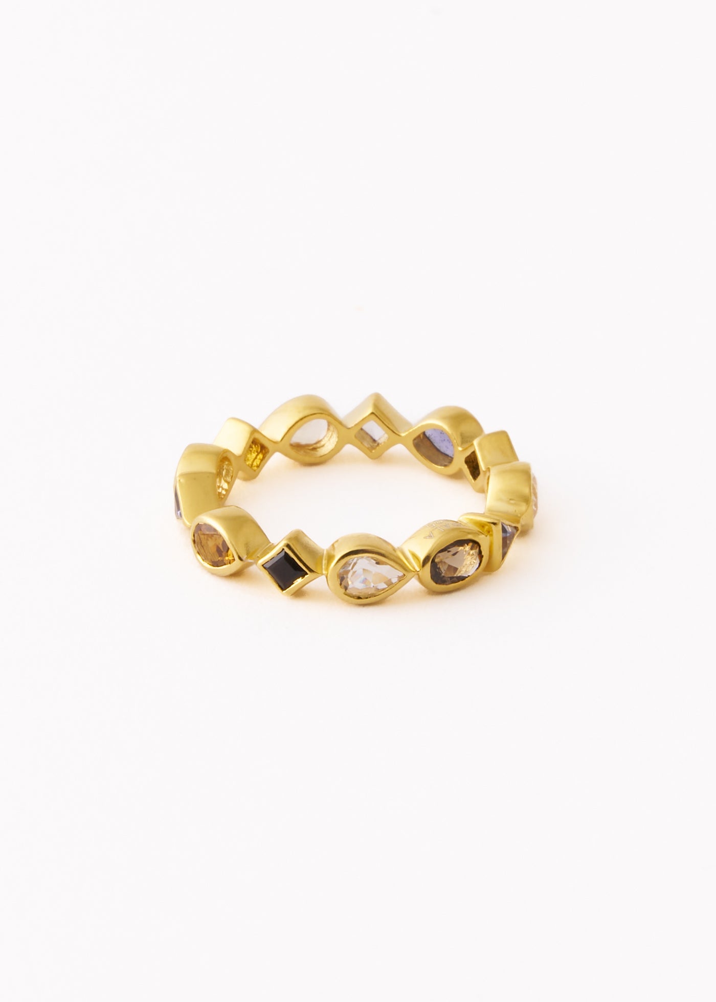 Multi Gem Eternity Ring