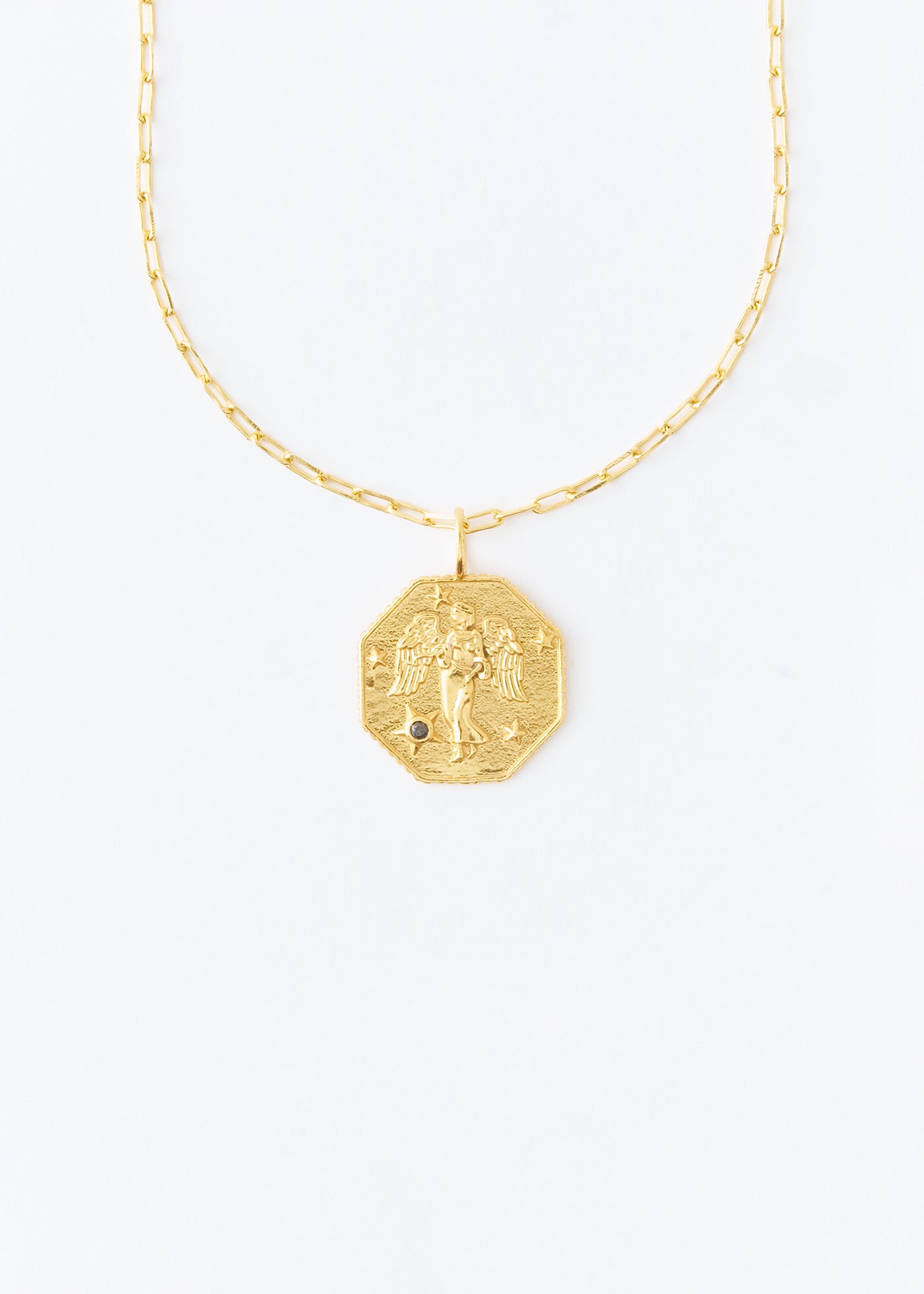 【12/10 10時発売】Astro Sign Plate Necklace VIRGO - 乙女座