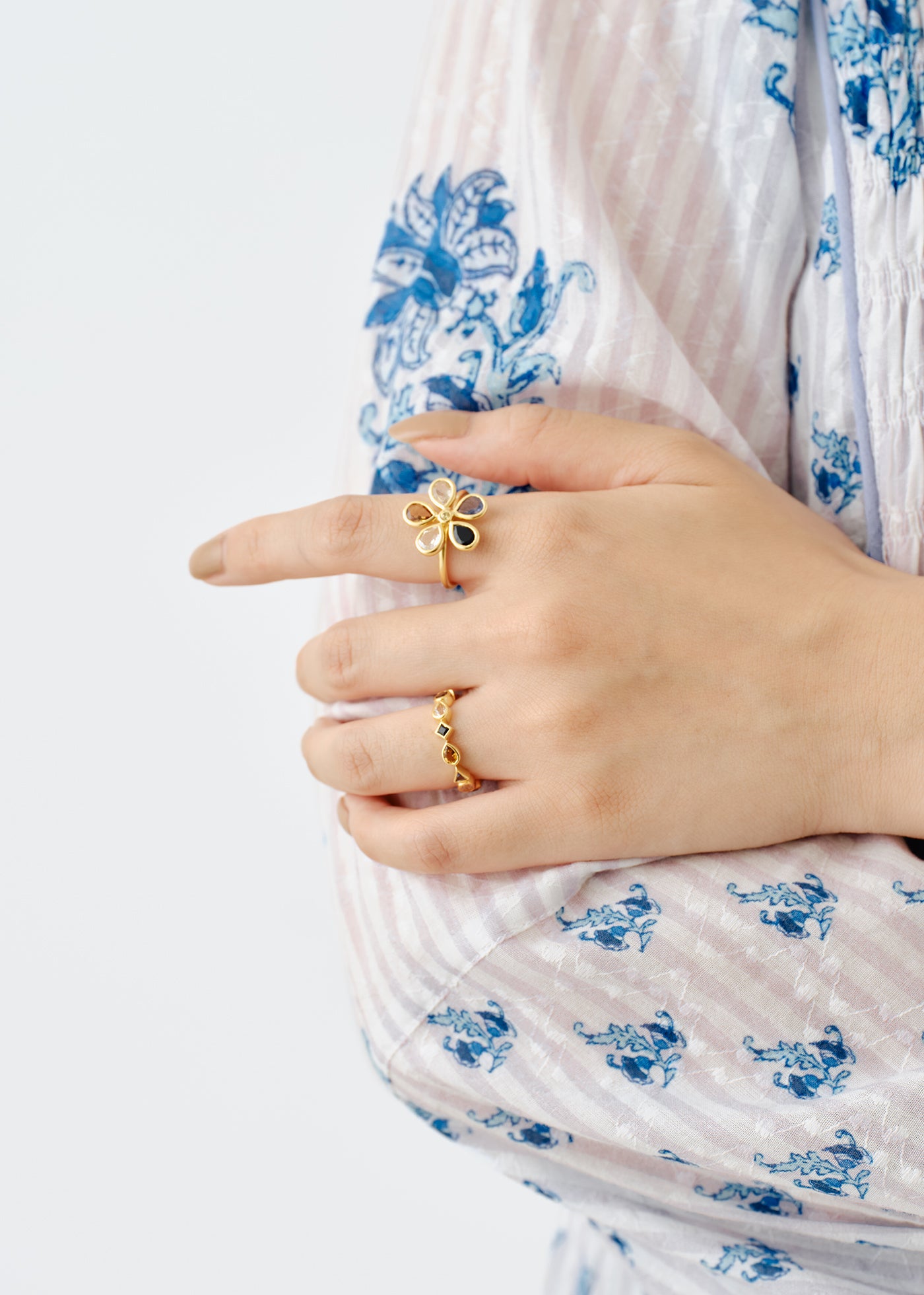 Multi Gem Eternity Ring