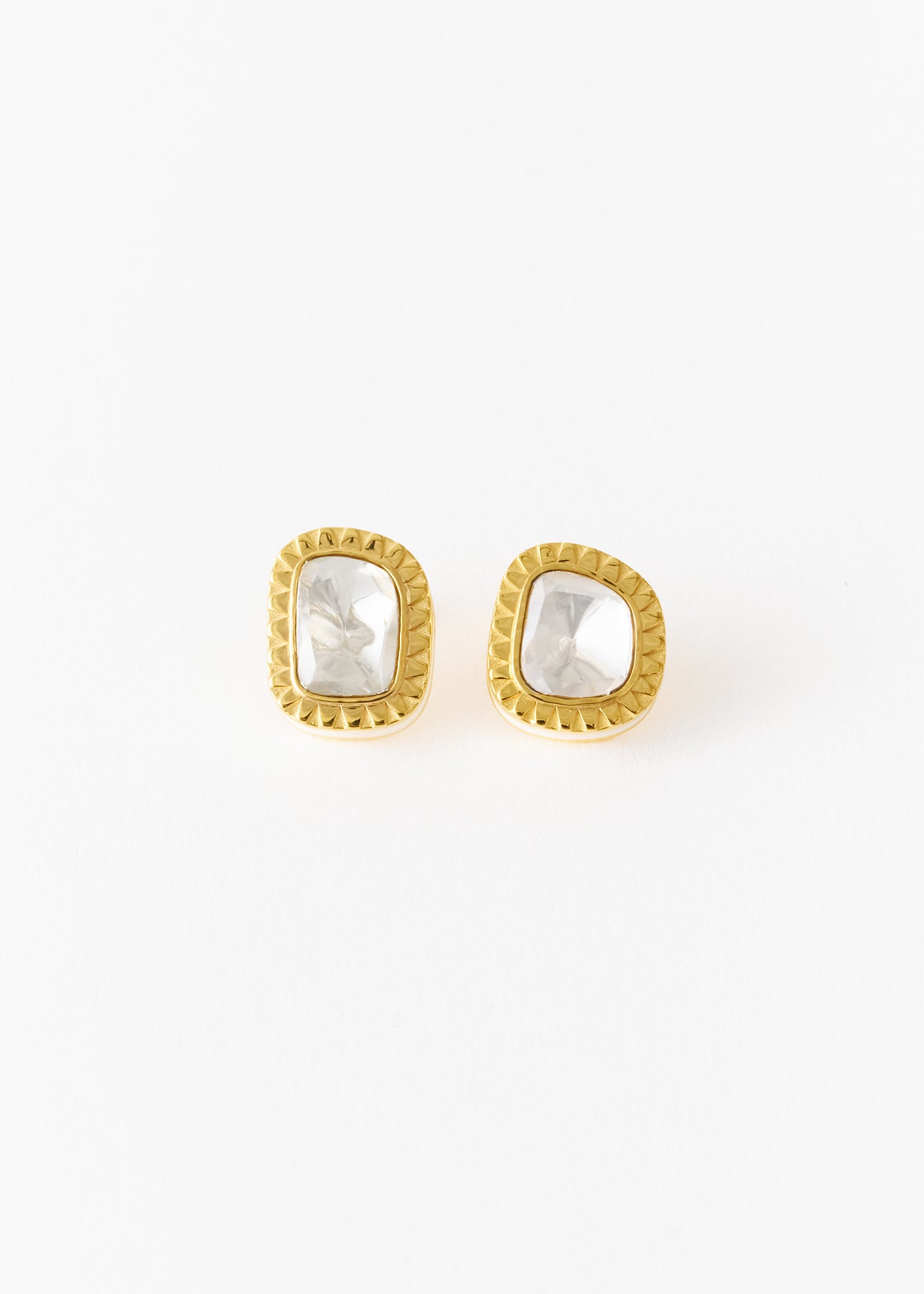 Moissanite Large Polki Pierce