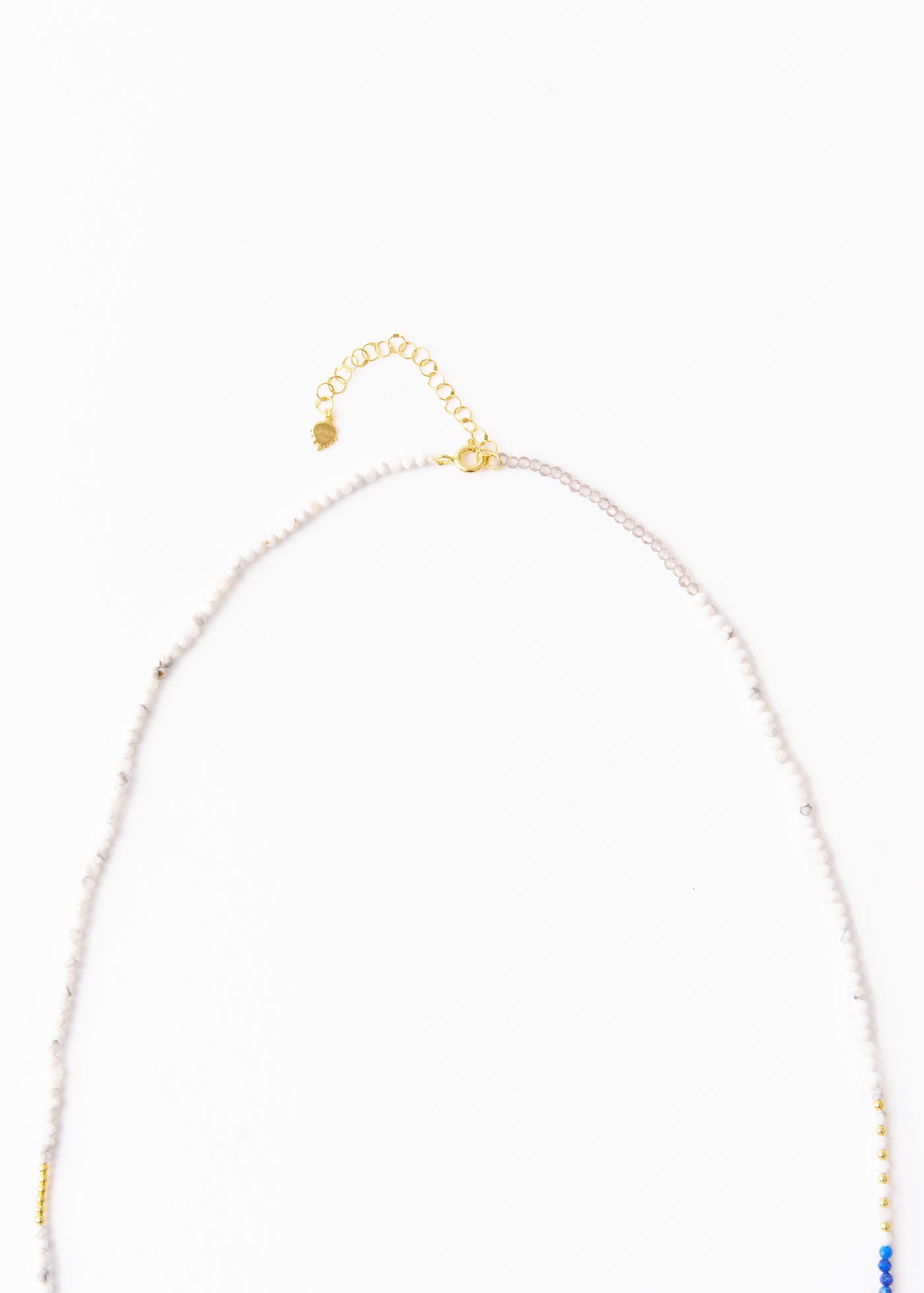 Lapis Lazuli & Multi Beads Long Necklace